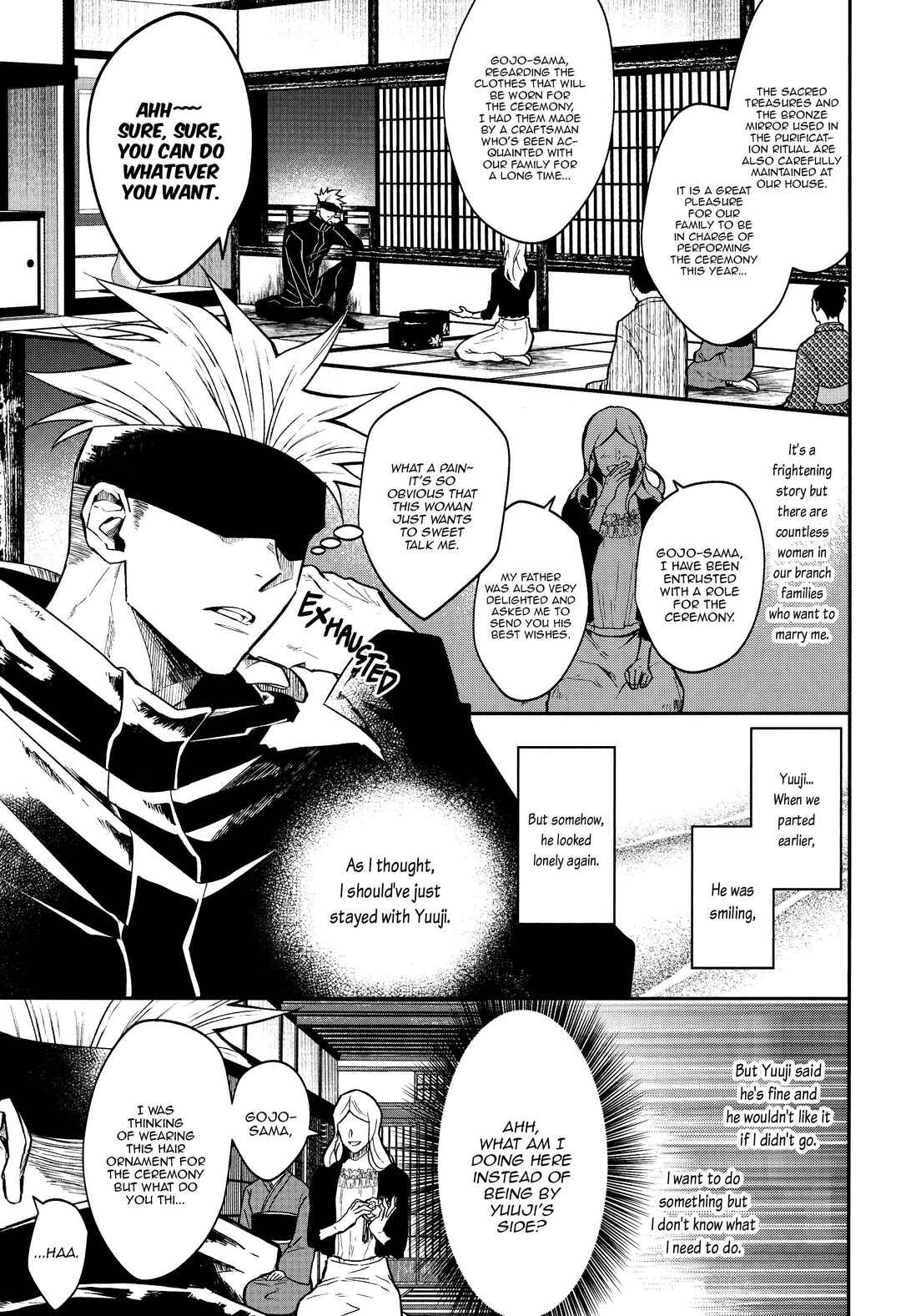 Page 67 Chapter Unknown_b049 Jujutsu Kaisen - Kaette Oide yo, Boku no Tokoro ni (Doujinshi)