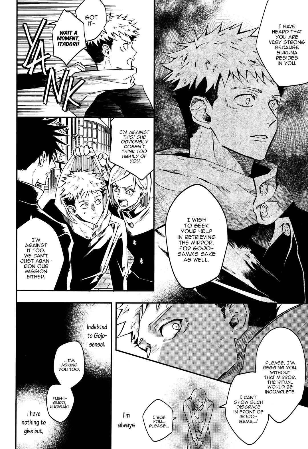 Page 74 Chapter Unknown_b049 Jujutsu Kaisen - Kaette Oide yo, Boku no Tokoro ni (Doujinshi)