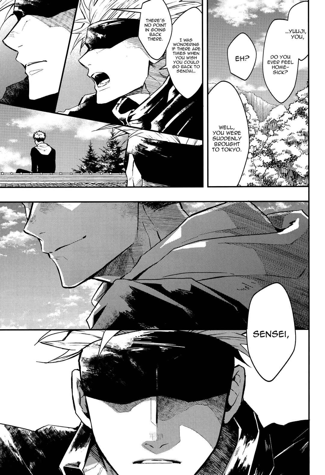 Page 9 Chapter Unknown_b049 Jujutsu Kaisen - Kaette Oide yo, Boku no Tokoro ni (Doujinshi)