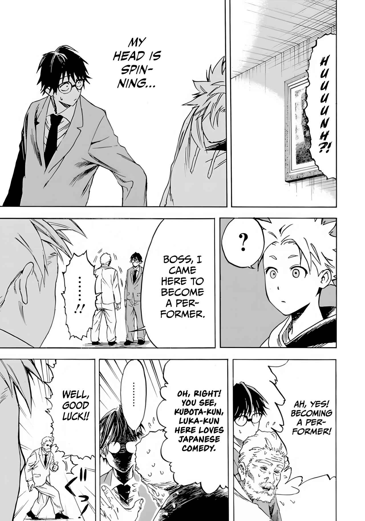 Page 17 Chapter 2 Aa, Tsugi no Shigoto wa Bakemono Taiji desu