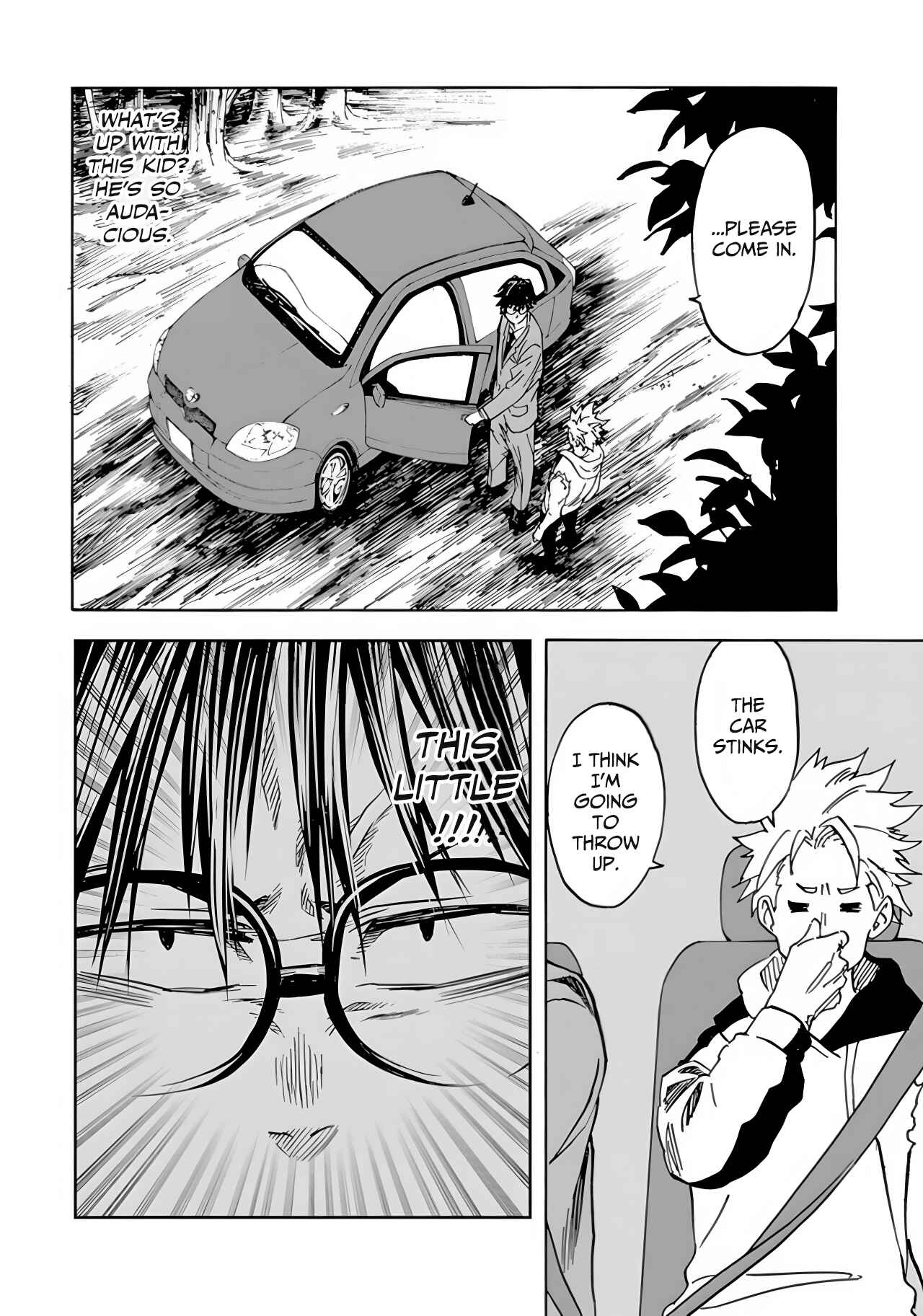Page 3 Chapter 2 Aa, Tsugi no Shigoto wa Bakemono Taiji desu
