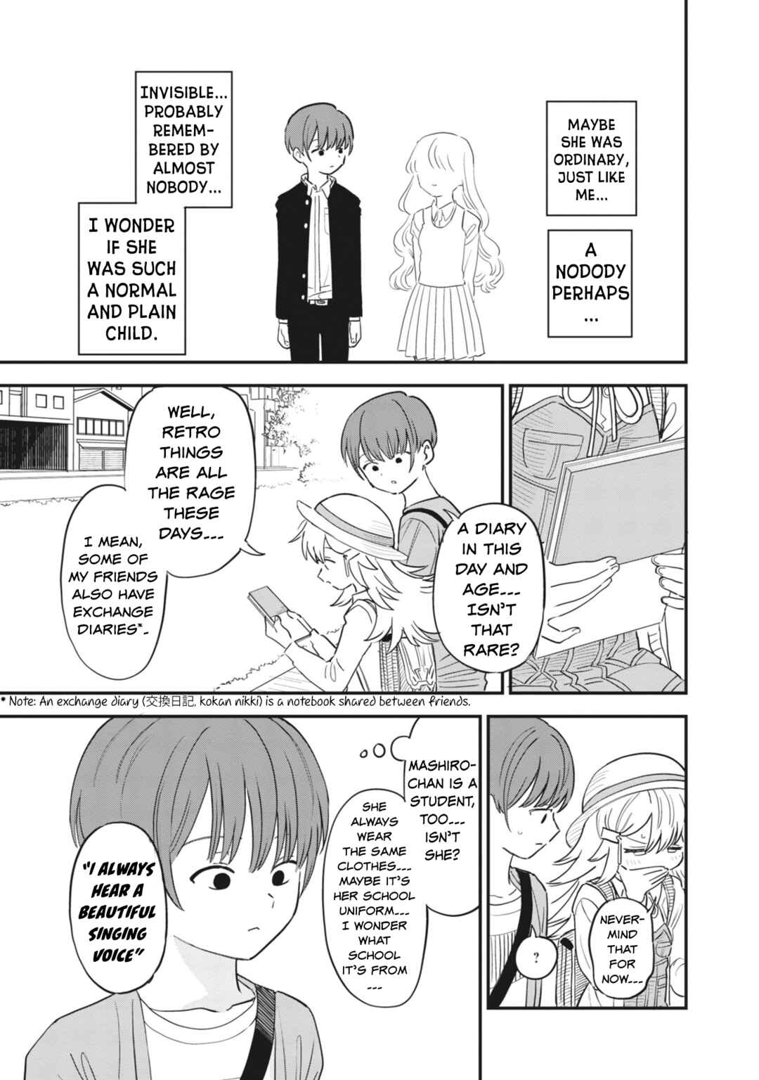 Page 21 Chapter 3 Ochikobore Shoukanshi to Toumei na Boku