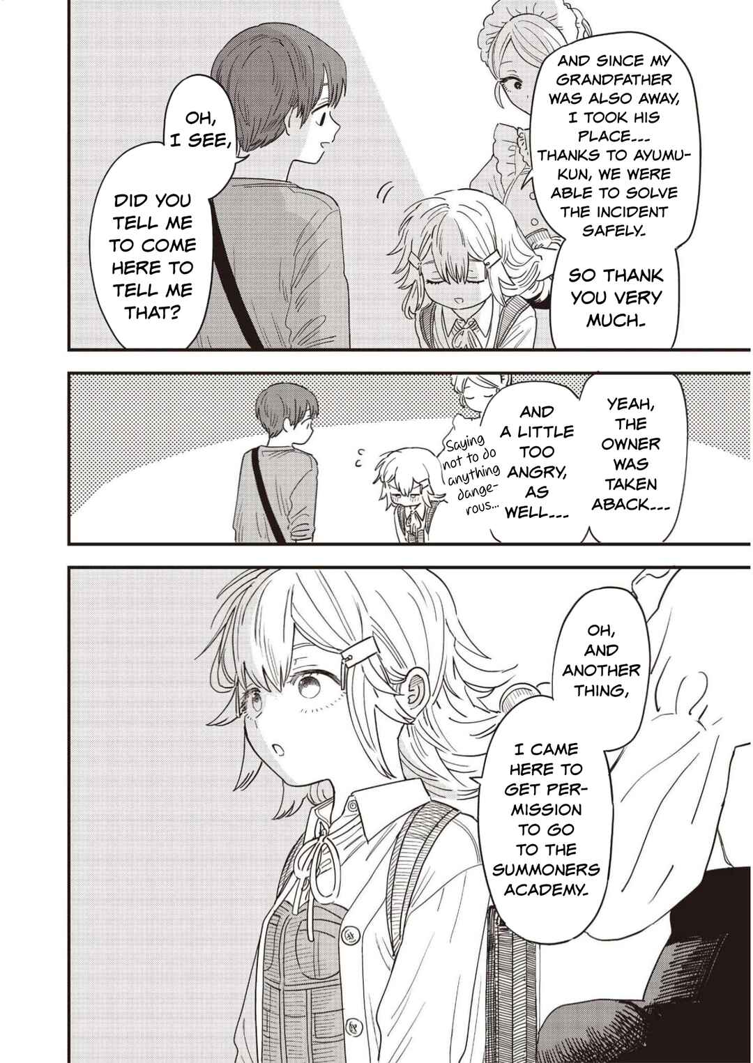 Page 14 Chapter 6 Ochikobore Shoukanshi to Toumei na Boku