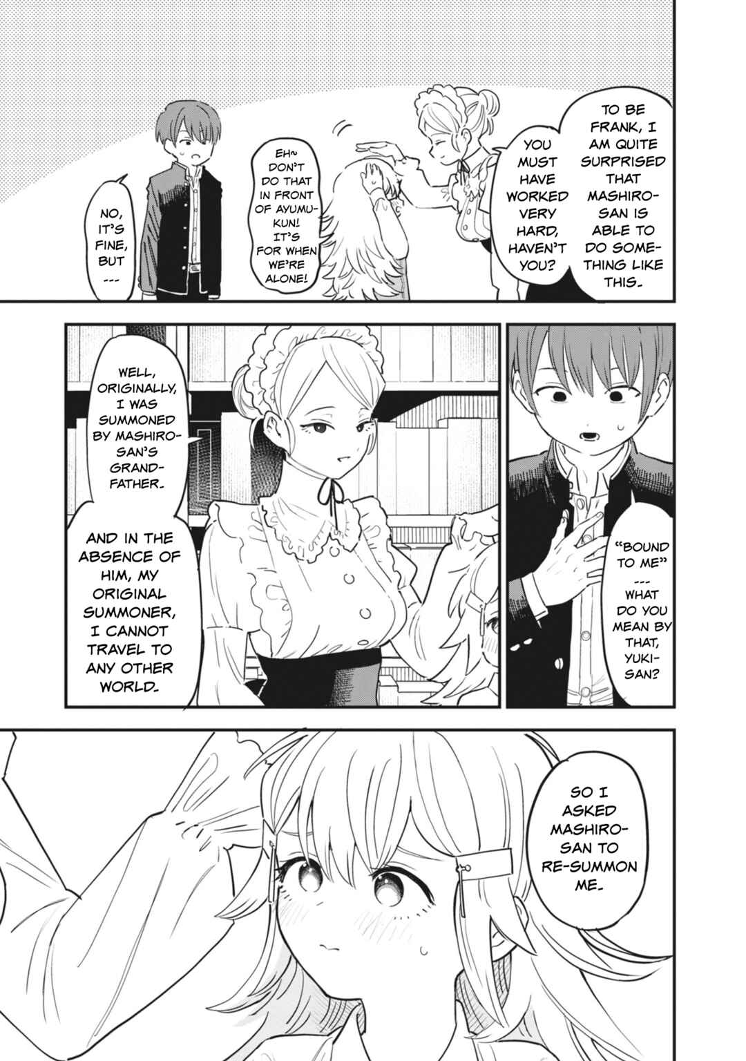 Page 7 Chapter 2 Ochikobore Shoukanshi to Toumei na Boku