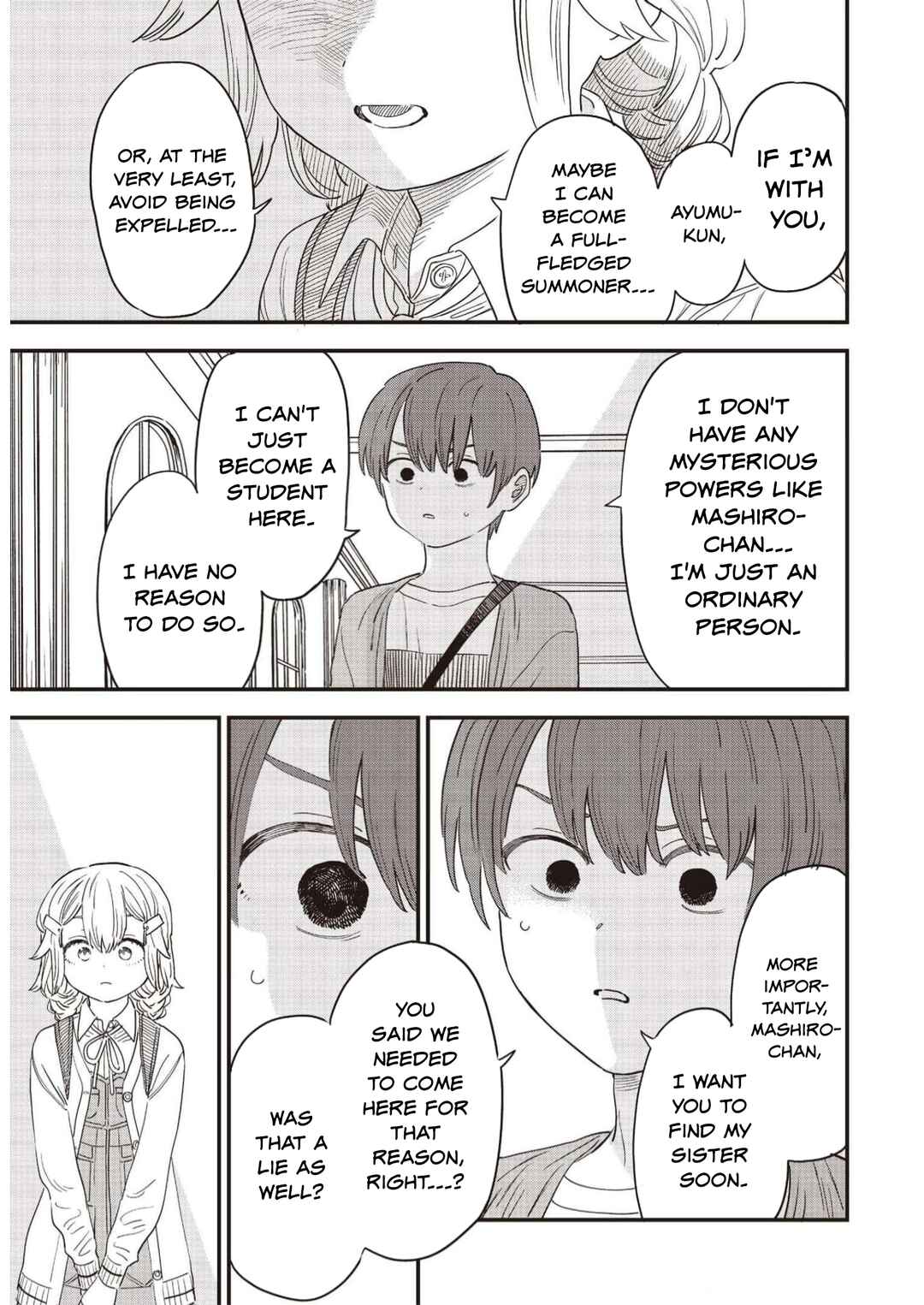 Page 7 Chapter 7 Ochikobore Shoukanshi to Toumei na Boku