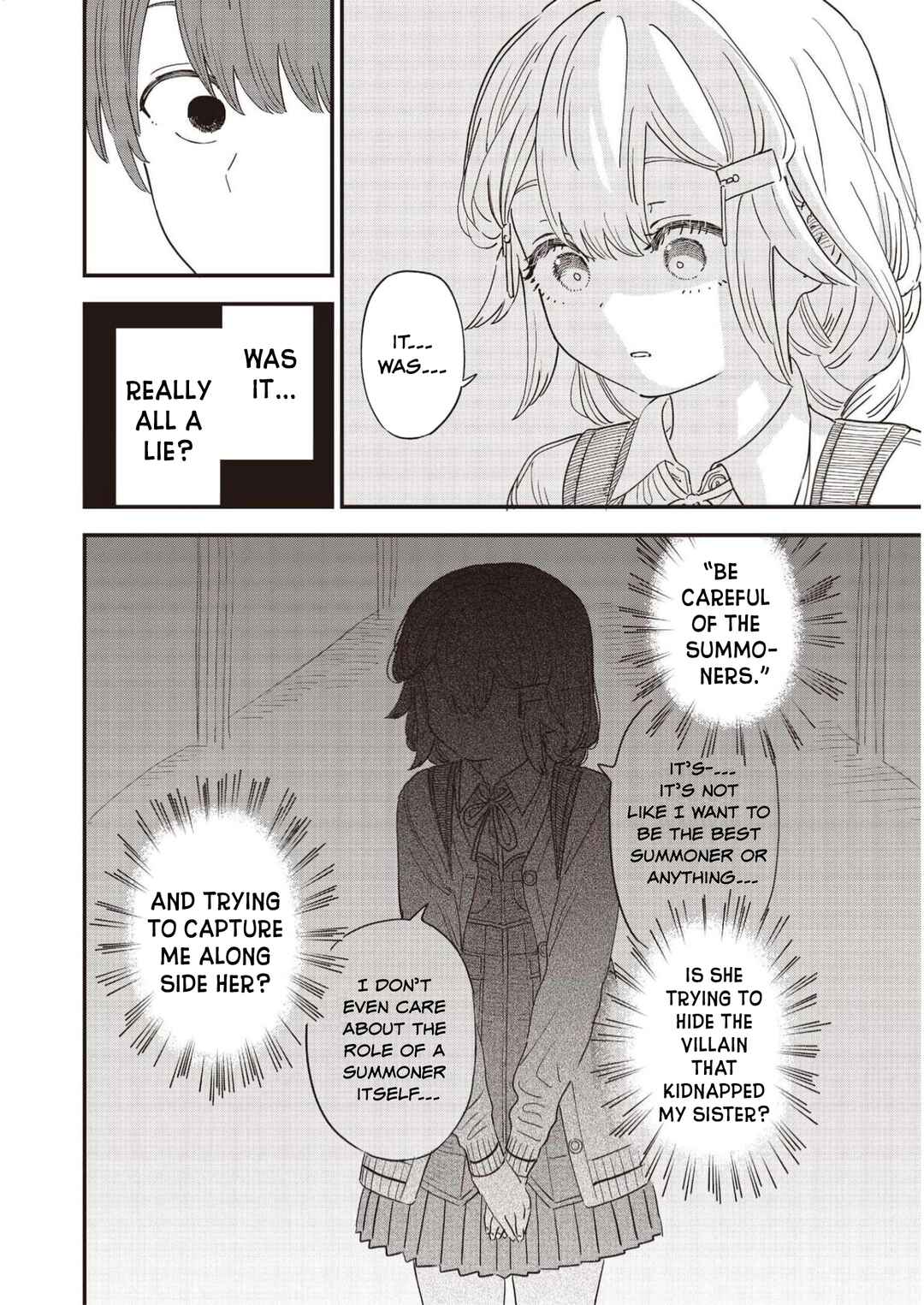 Page 8 Chapter 7 Ochikobore Shoukanshi to Toumei na Boku