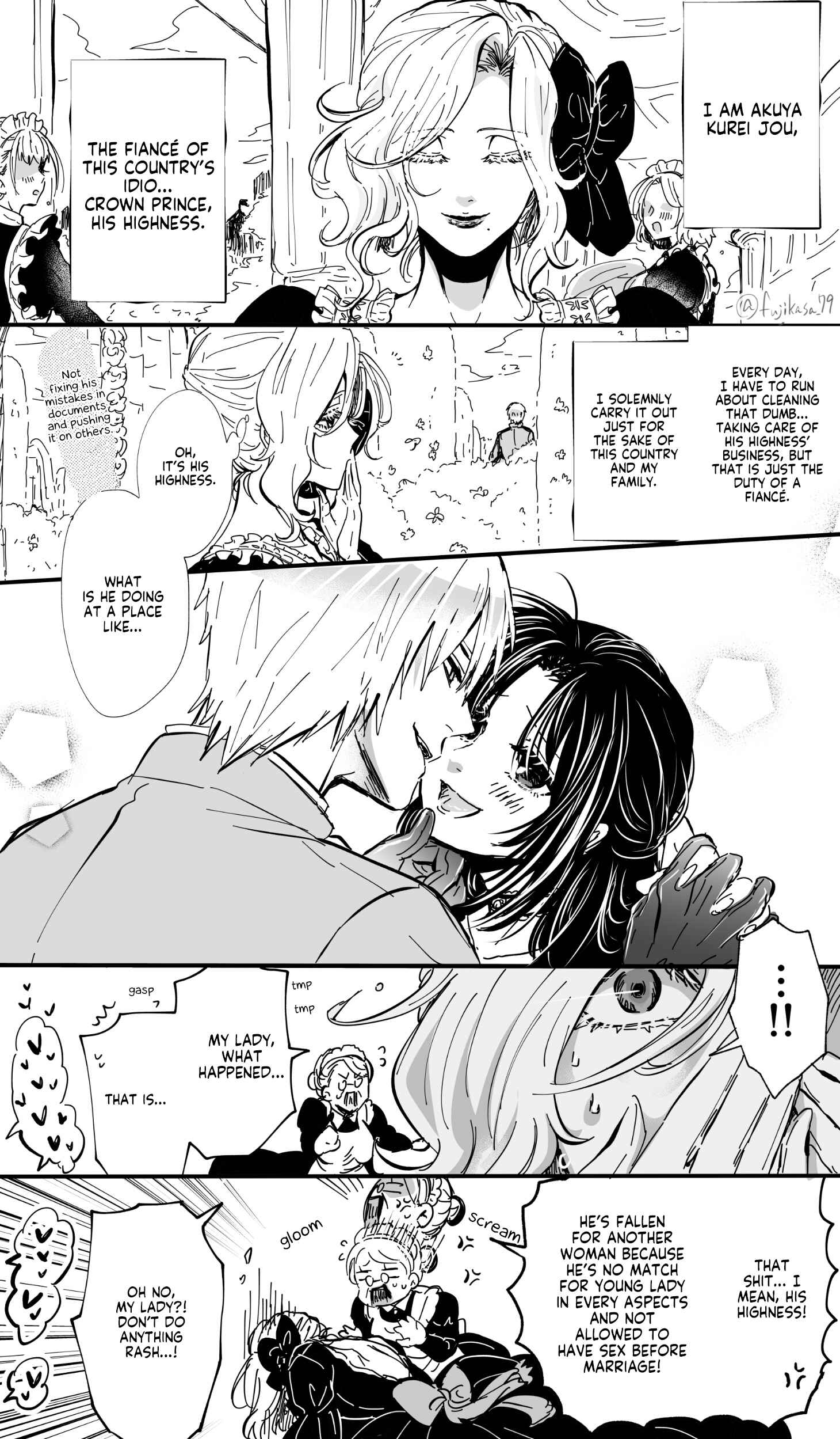 Page 1 Chapter 4 When the Villainess Seduces the Main Heroine