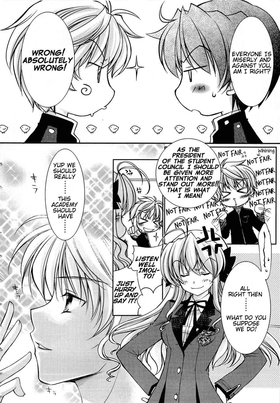 Page 3 Chapter 9 Fortune Arterial - Characters Prelude
