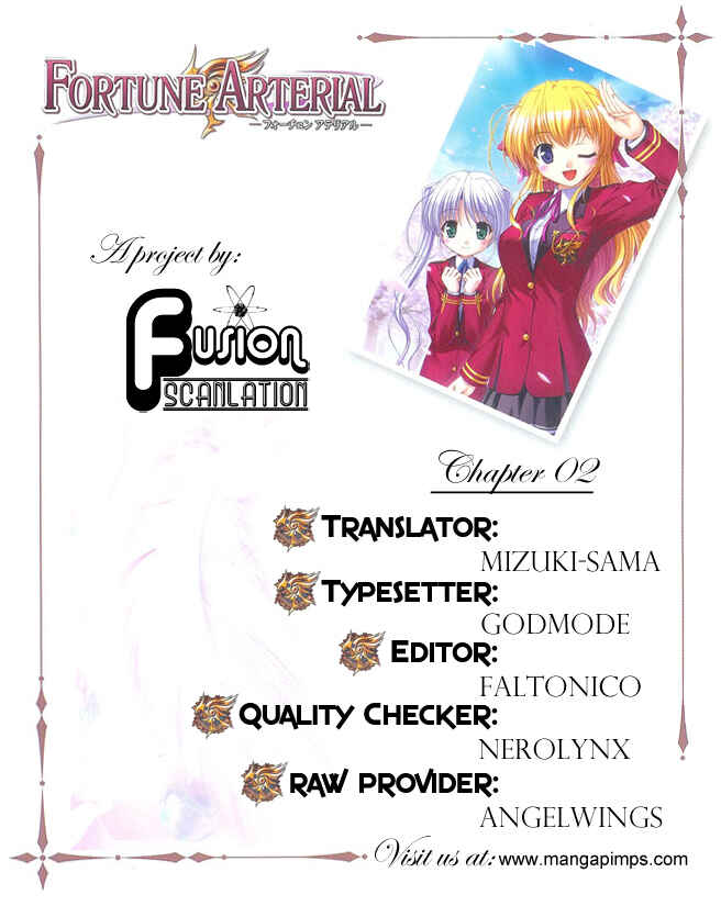 Page 17 Chapter 2 Fortune Arterial - Characters Prelude
