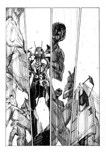 Page 5 Chapter 2 Kamen Rider - Hybrid Insector (Doujinshi)
