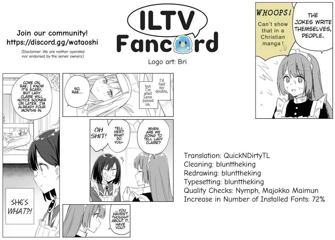 Page 33 Chapter 2 Watashi no Oshi wa Akuyaku Reijou. Maids Kitchen