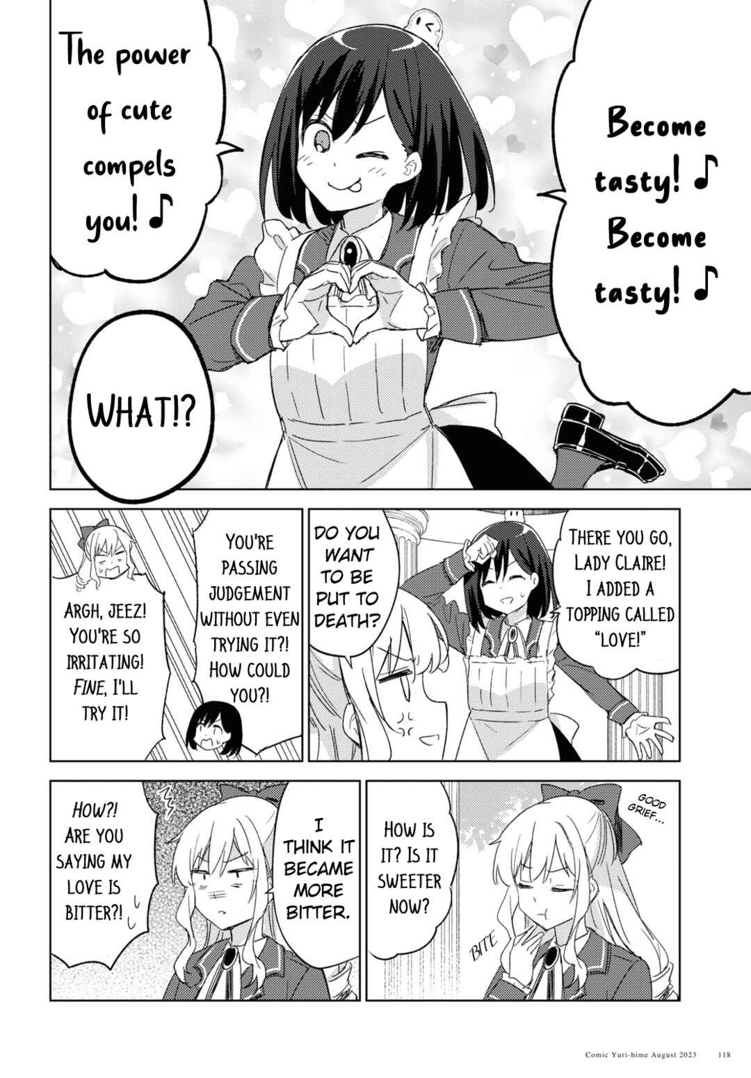 Page 6 Chapter 1 Watashi no Oshi wa Akuyaku Reijou. Maids Kitchen