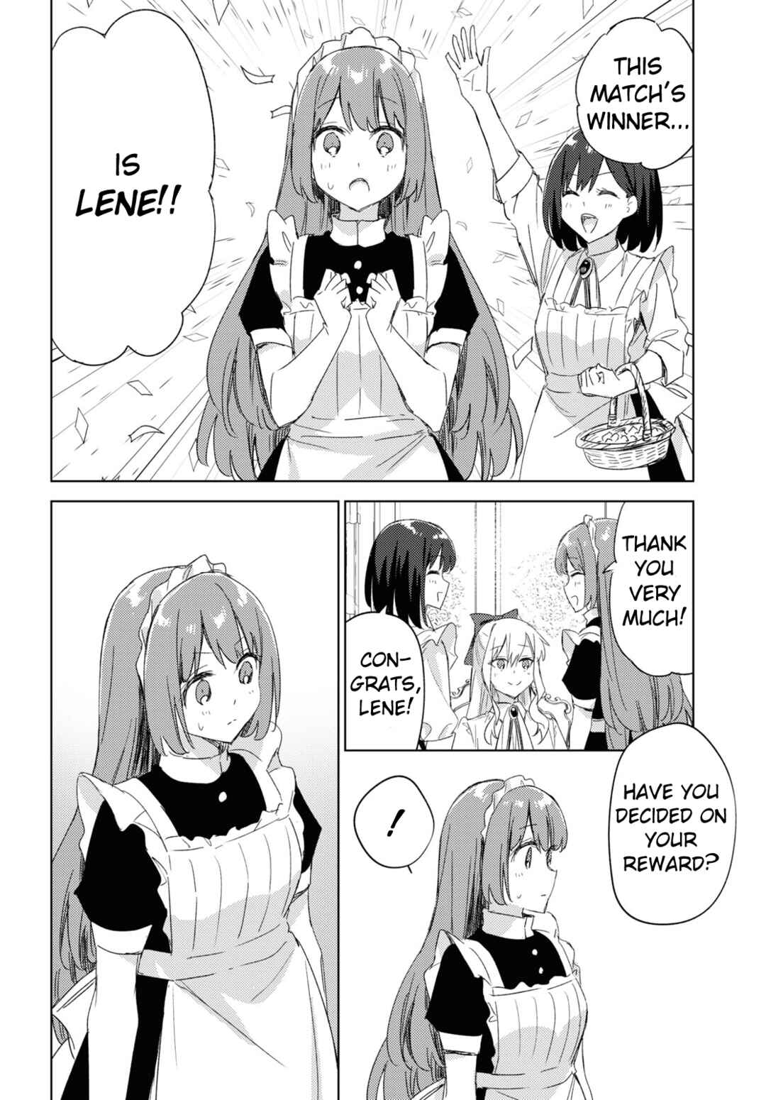 Page 22 Chapter 3 Watashi no Oshi wa Akuyaku Reijou. Maids Kitchen