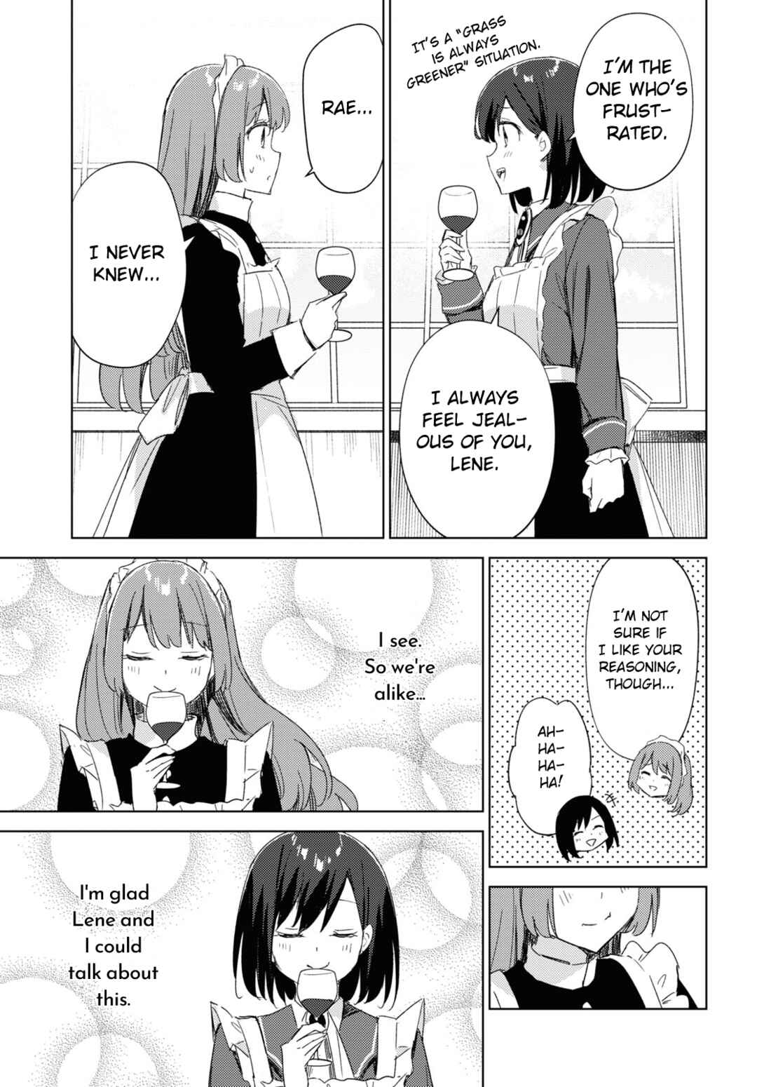 Page 21 Chapter 4 Watashi no Oshi wa Akuyaku Reijou. Maids Kitchen