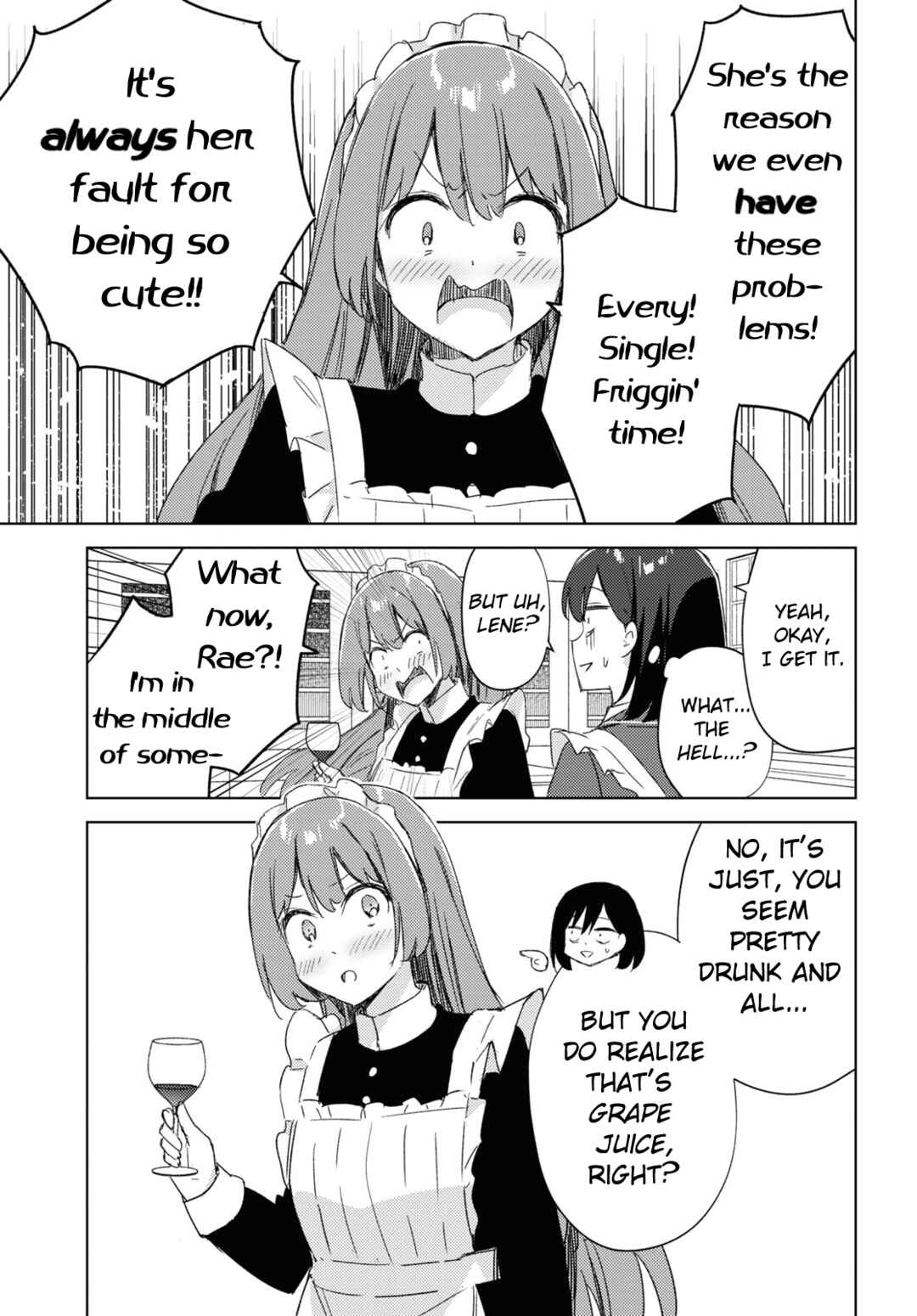 Page 23 Chapter 4 Watashi no Oshi wa Akuyaku Reijou. Maids Kitchen