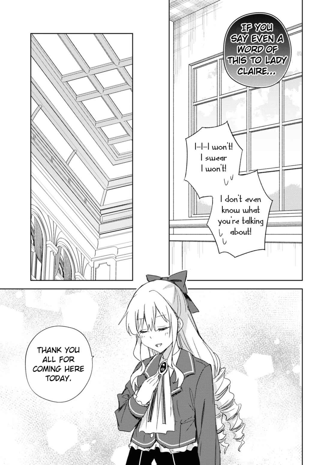 Page 25 Chapter 4 Watashi no Oshi wa Akuyaku Reijou. Maids Kitchen