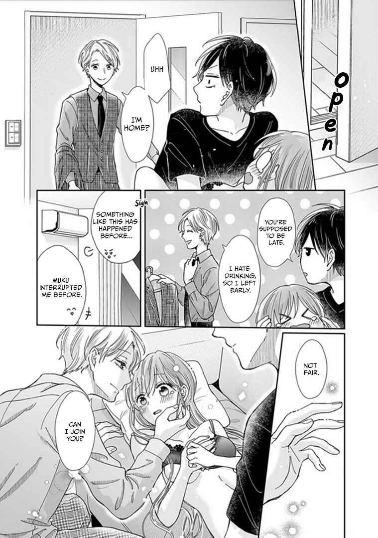 Page 21 Chapter 22 Osananajimi wa Ichi Tamagosei no Shishi Supadari Futago to Torotoro 3 nin Seikatsu