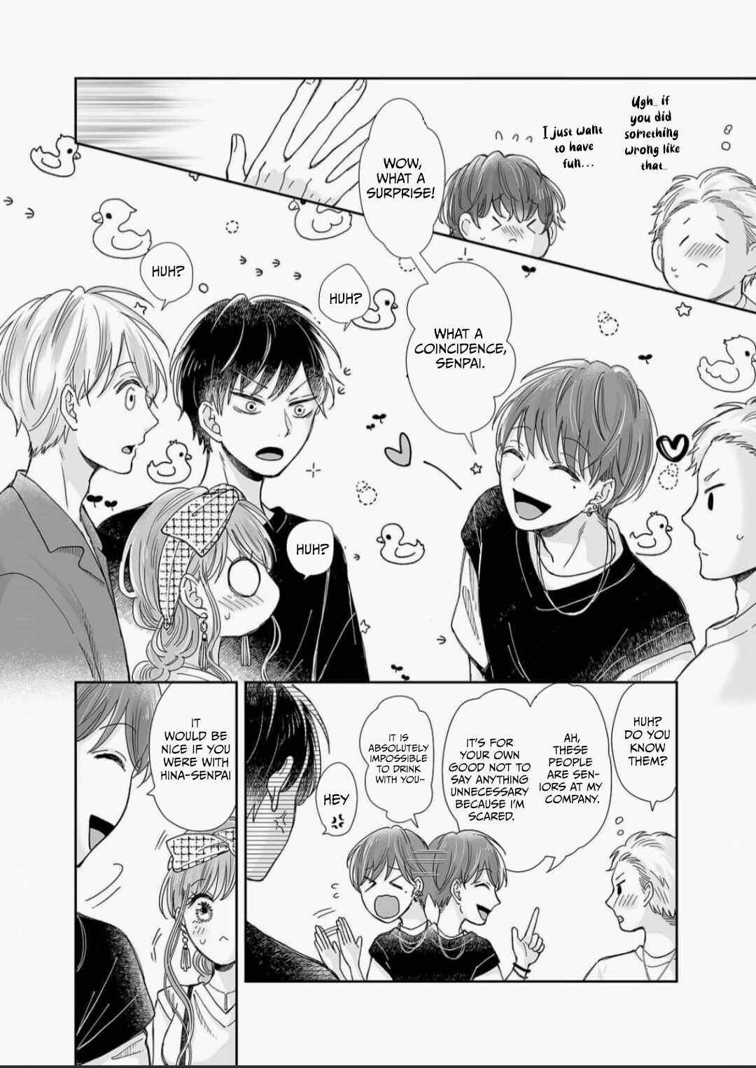 Page 15 Chapter 21 Osananajimi wa Ichi Tamagosei no Shishi Supadari Futago to Torotoro 3 nin Seikatsu