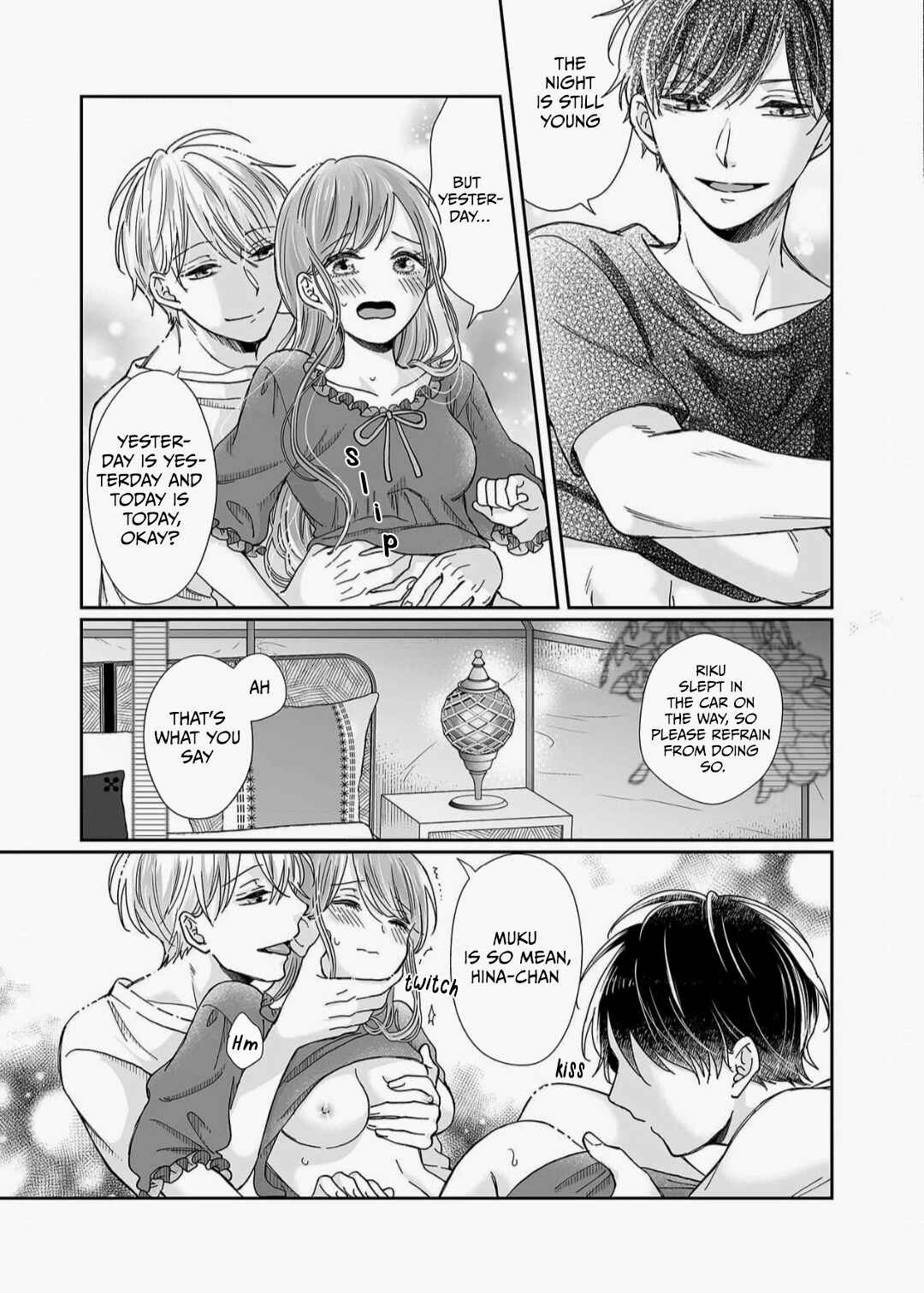 Page 18 Chapter 21 Osananajimi wa Ichi Tamagosei no Shishi Supadari Futago to Torotoro 3 nin Seikatsu
