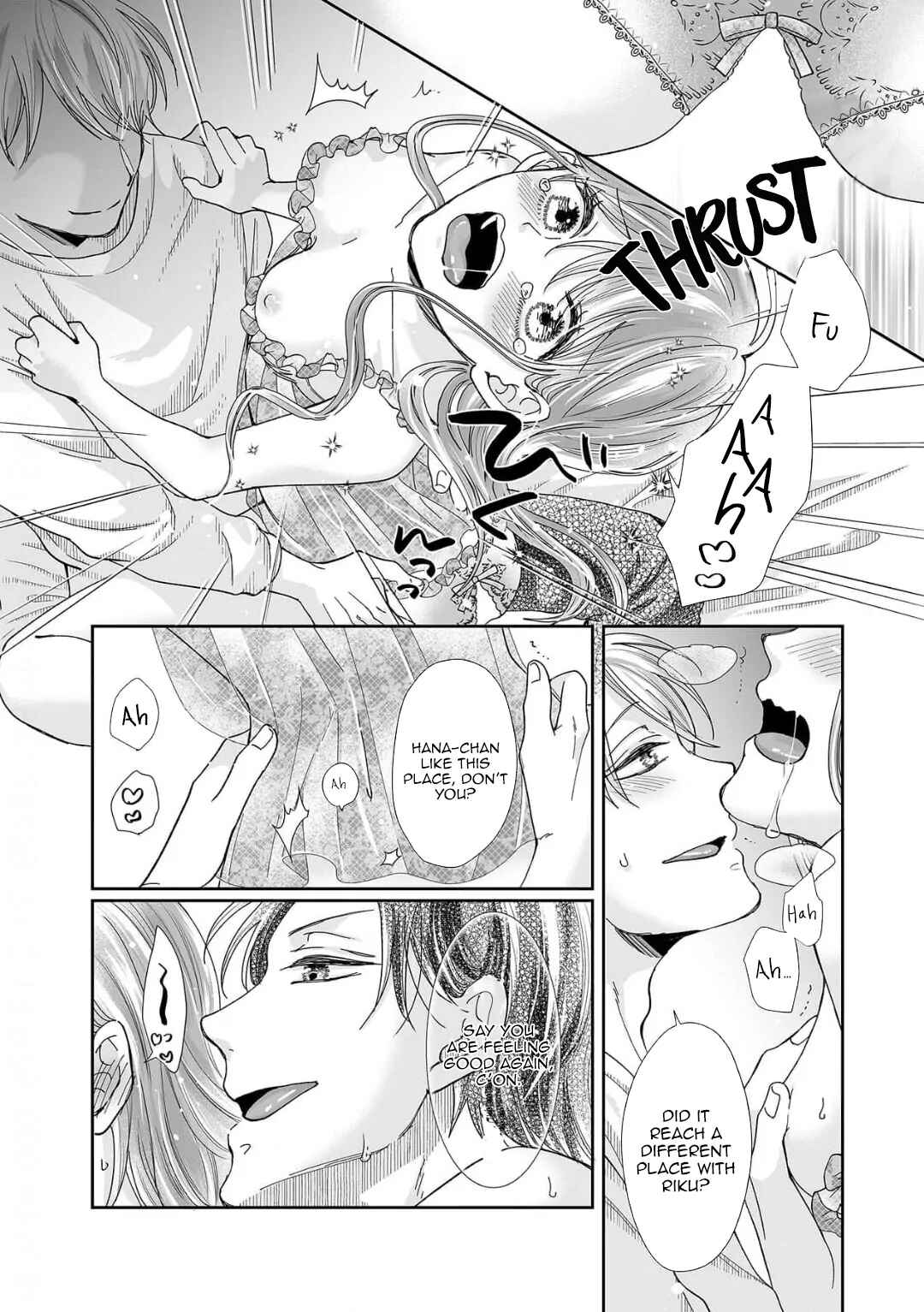 Page 17 Chapter 18 Osananajimi wa Ichi Tamagosei no Shishi Supadari Futago to Torotoro 3 nin Seikatsu