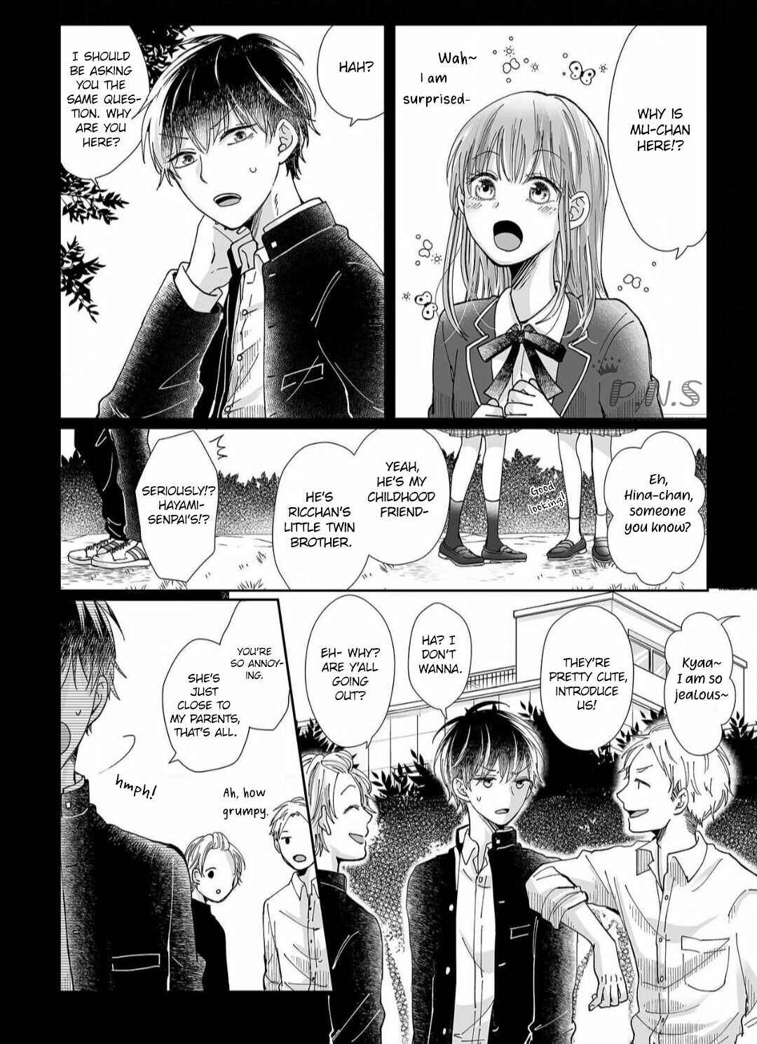 Page 9 Chapter 11 Osananajimi wa Ichi Tamagosei no Shishi Supadari Futago to Torotoro 3 nin Seikatsu