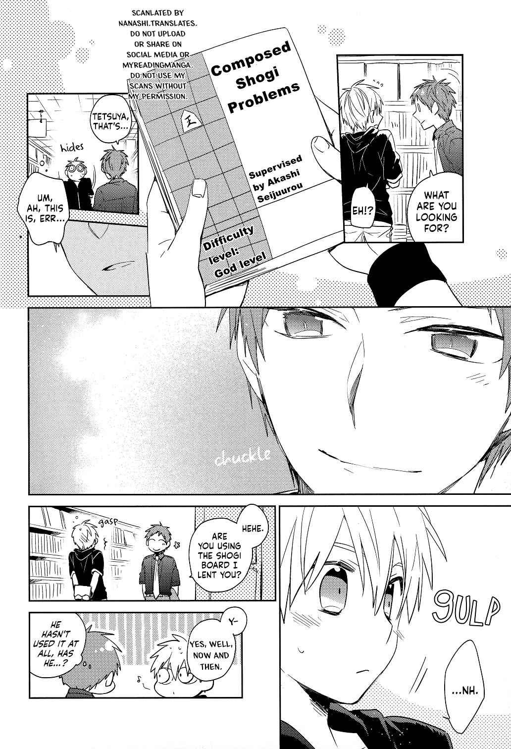 Page 28 Chapter Unknown_708c Kuroko no Basket - Tsukumo no Koiwazurai (Doujinshi)
