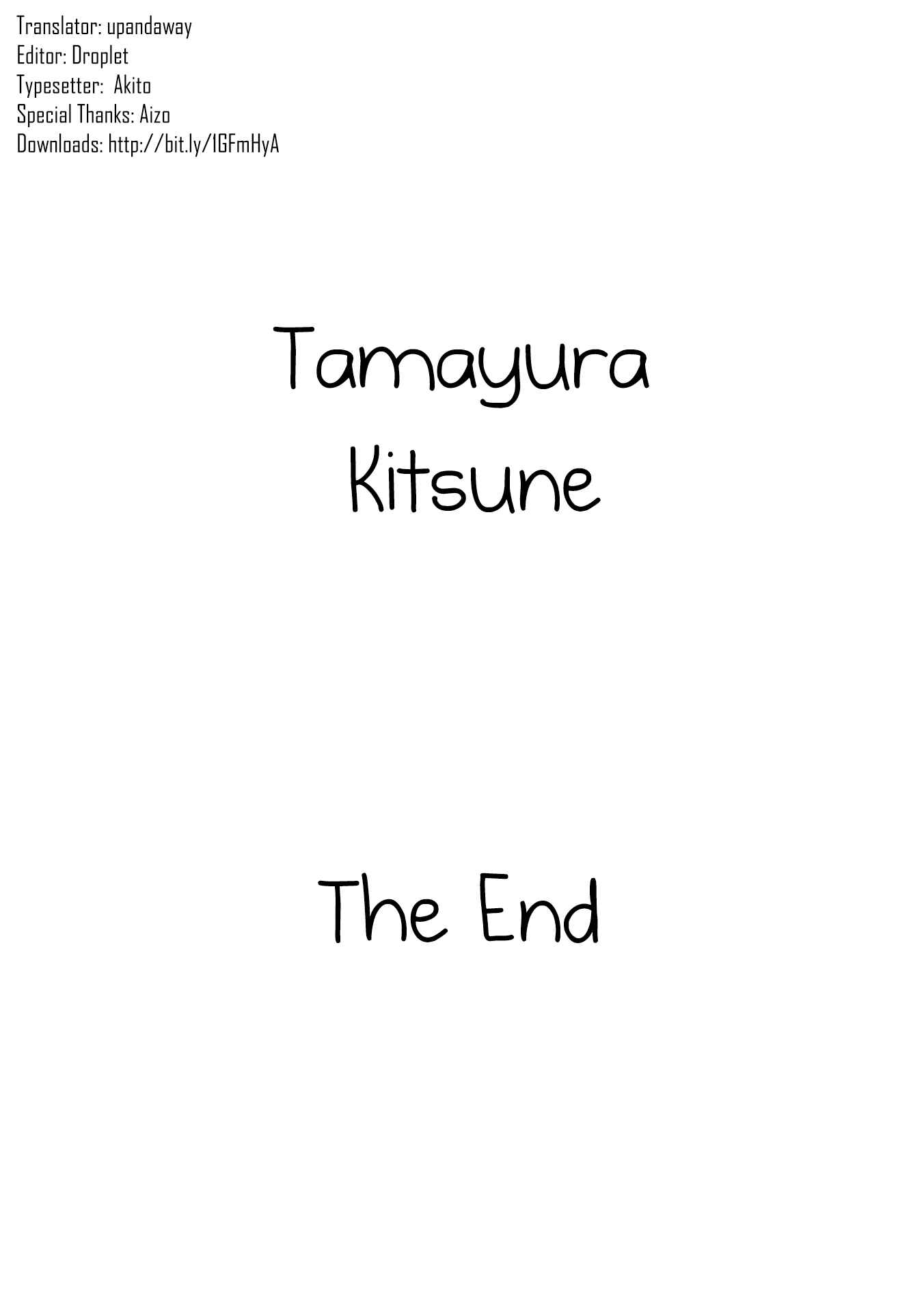 Page 32 Chapter 8 Tamayura Kitsune
