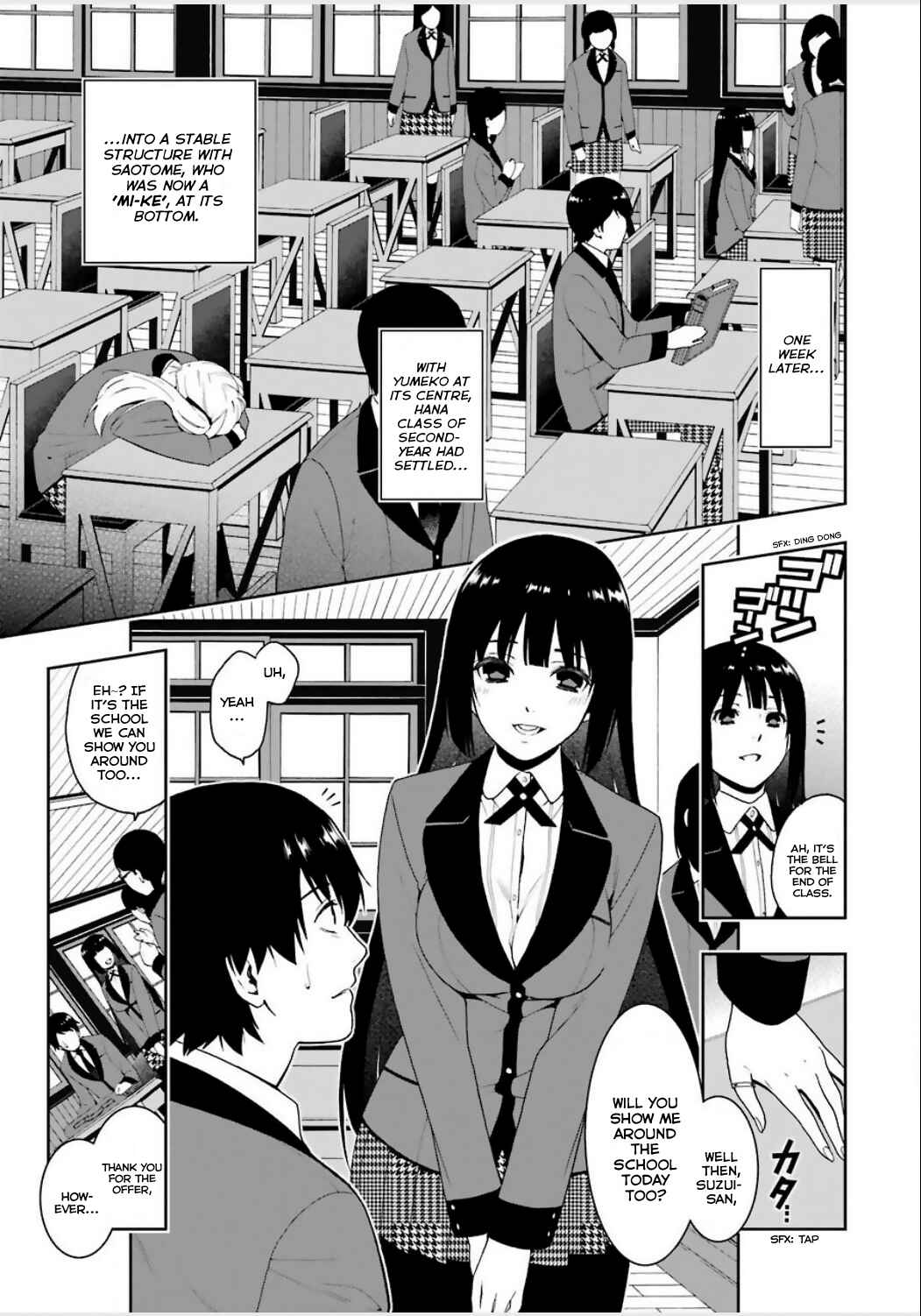 Page 4 Chapter 3 Kakegurui - Compulsive Gambler