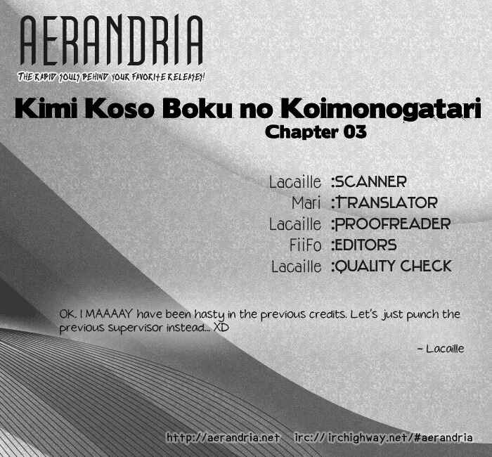 Page 2 Chapter 3 Kimi koso Boku no Koi Monogatari