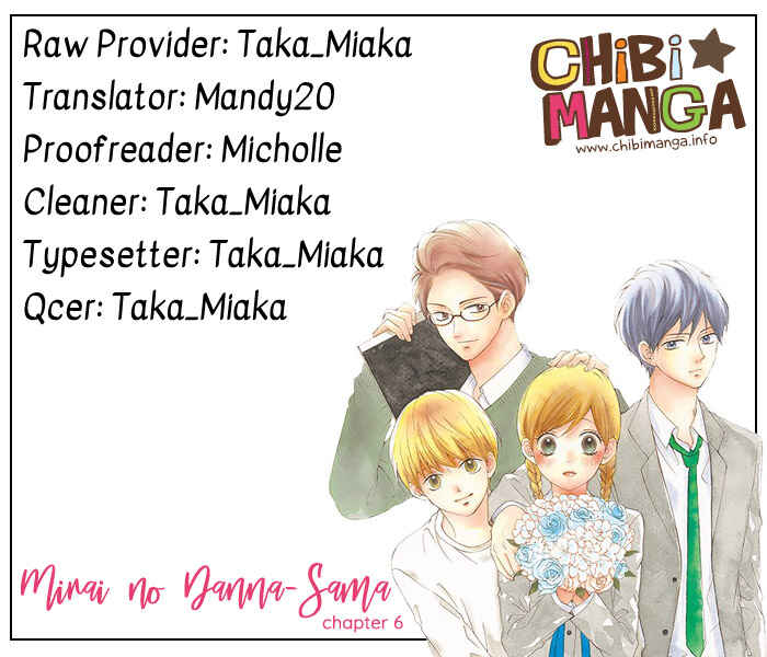 Page 1 Chapter 6 Mirai no Danna-sama