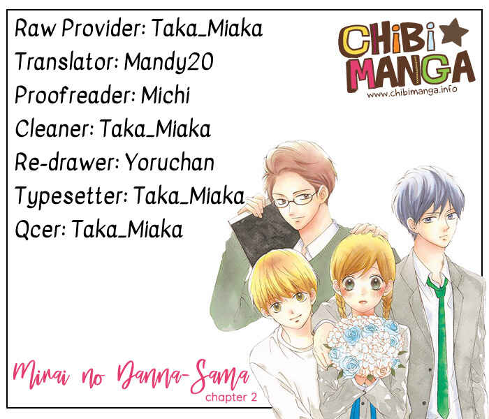Page 1 Chapter 2 Mirai no Danna-sama