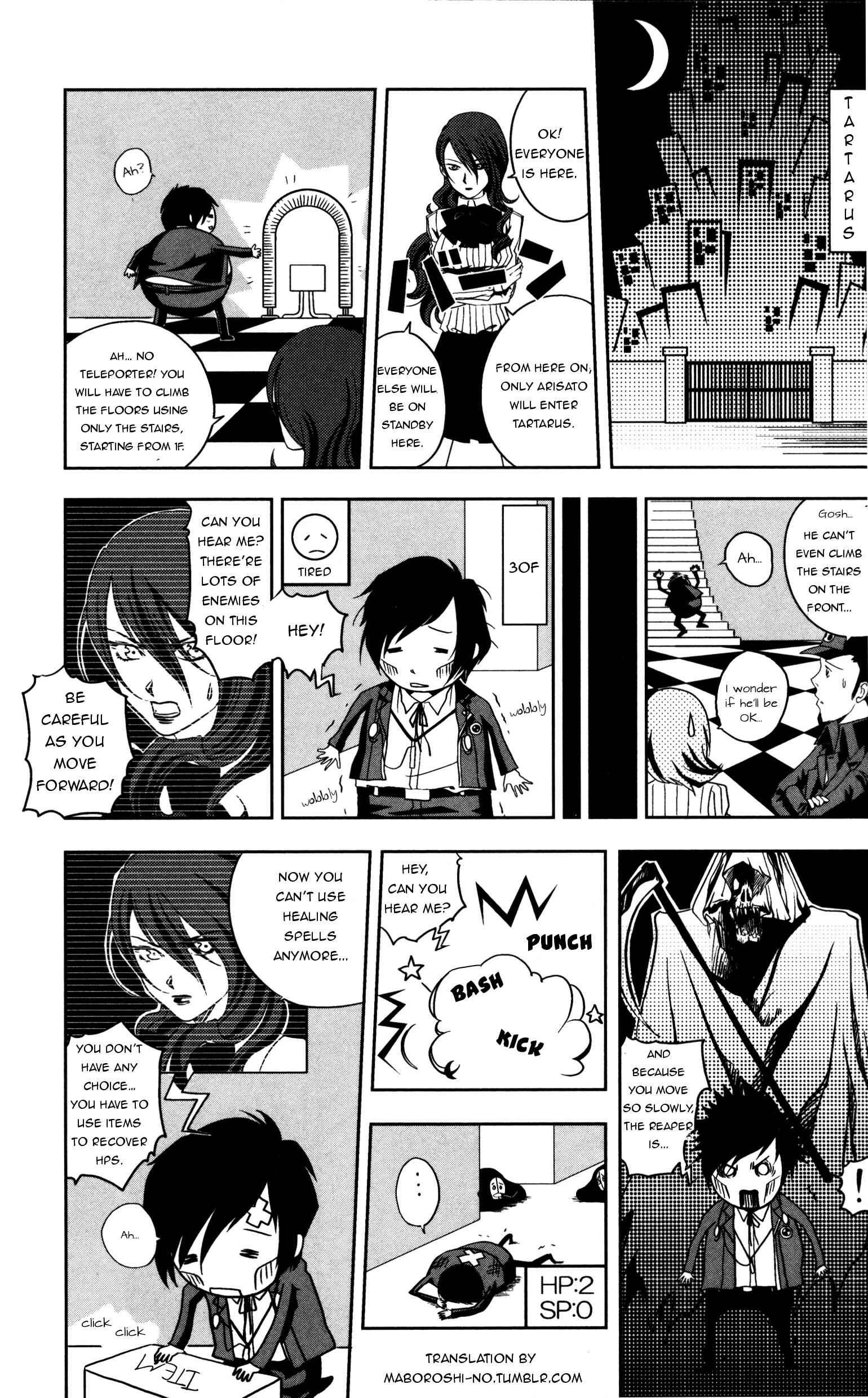 Page 3 Chapter 13 Persona 3 Anthology Comic