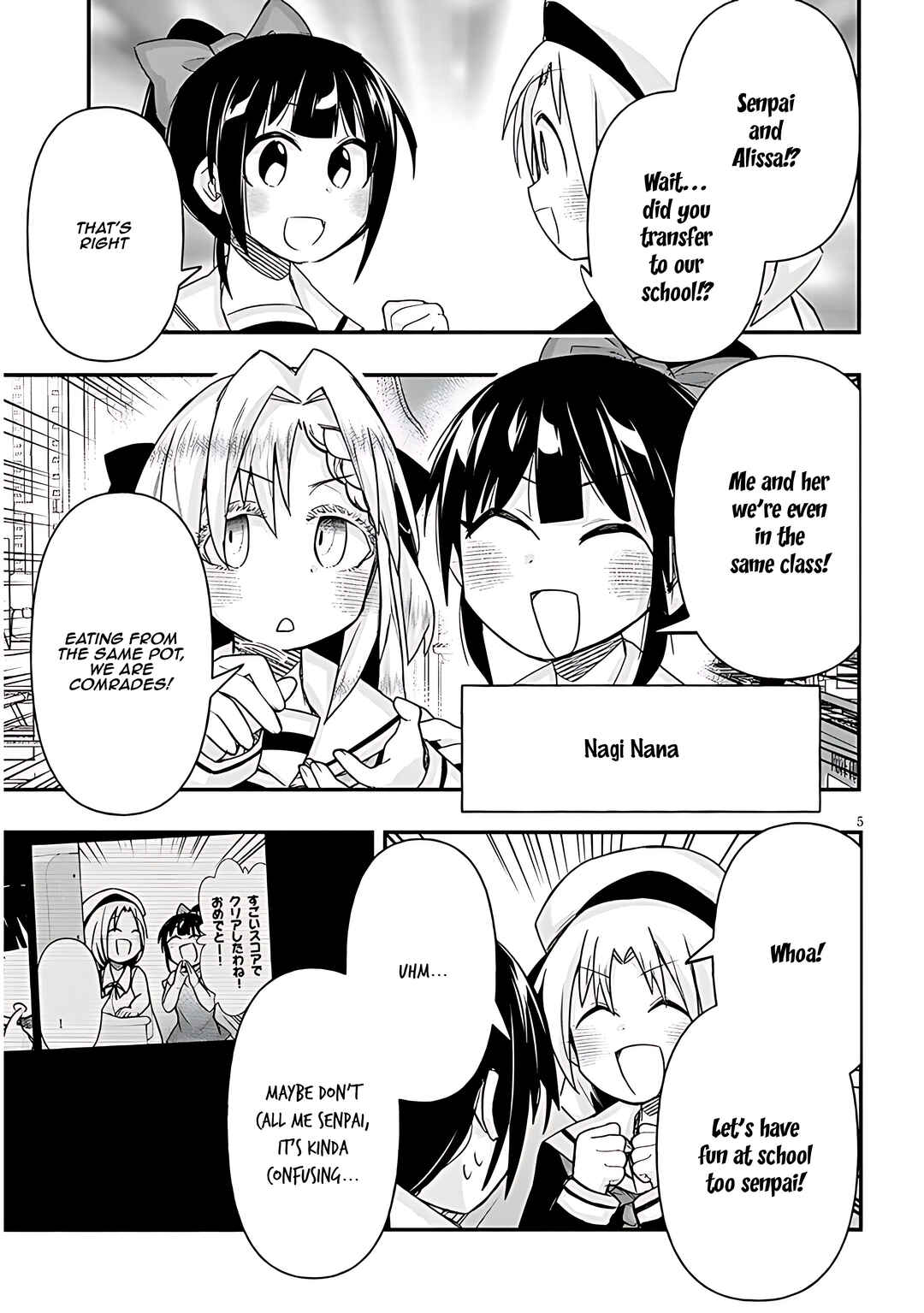 Page 9 Chapter 100 GaCen Shoujo to Ibunka Kouryuu