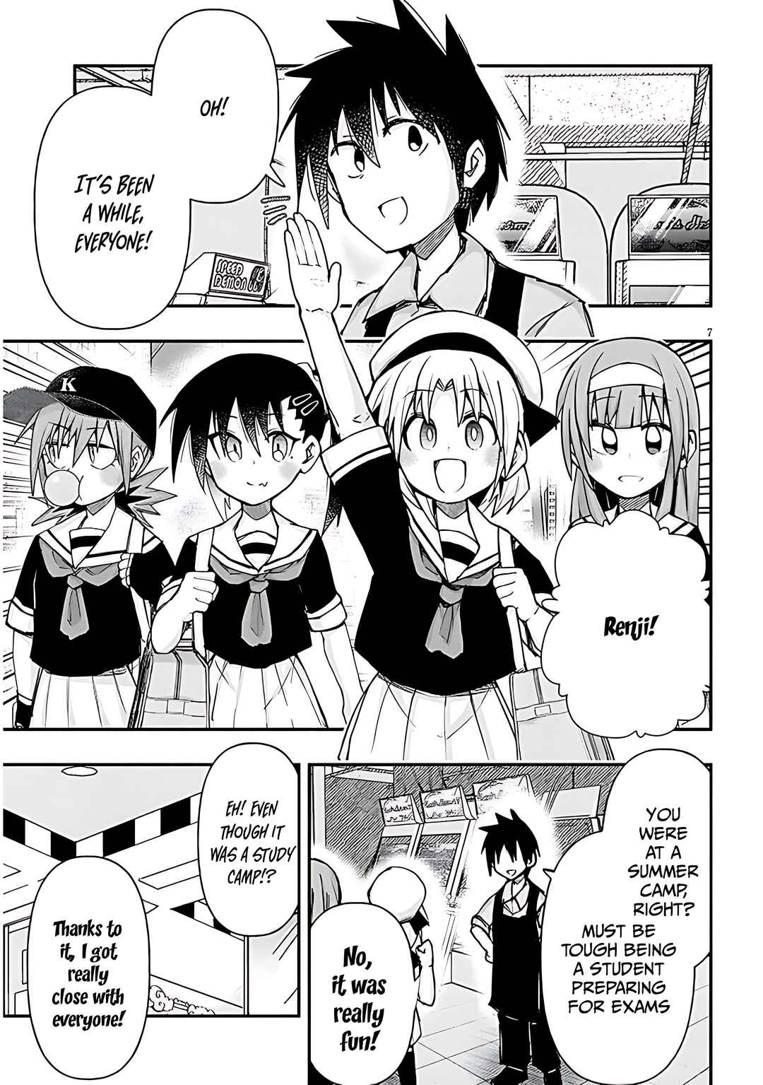Page 8 Chapter 123 GaCen Shoujo to Ibunka Kouryuu