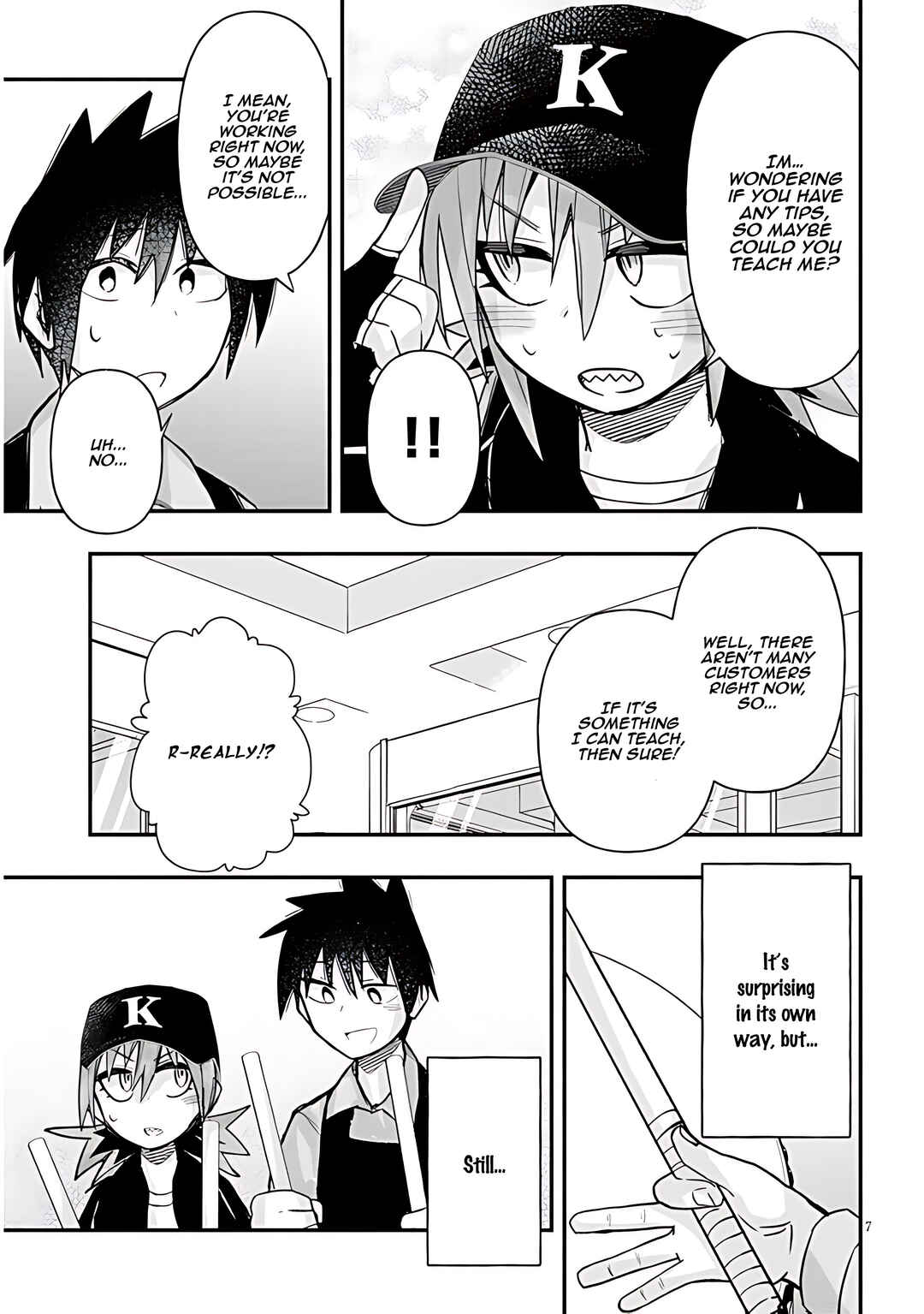 Page 8 Chapter 58 GaCen Shoujo to Ibunka Kouryuu