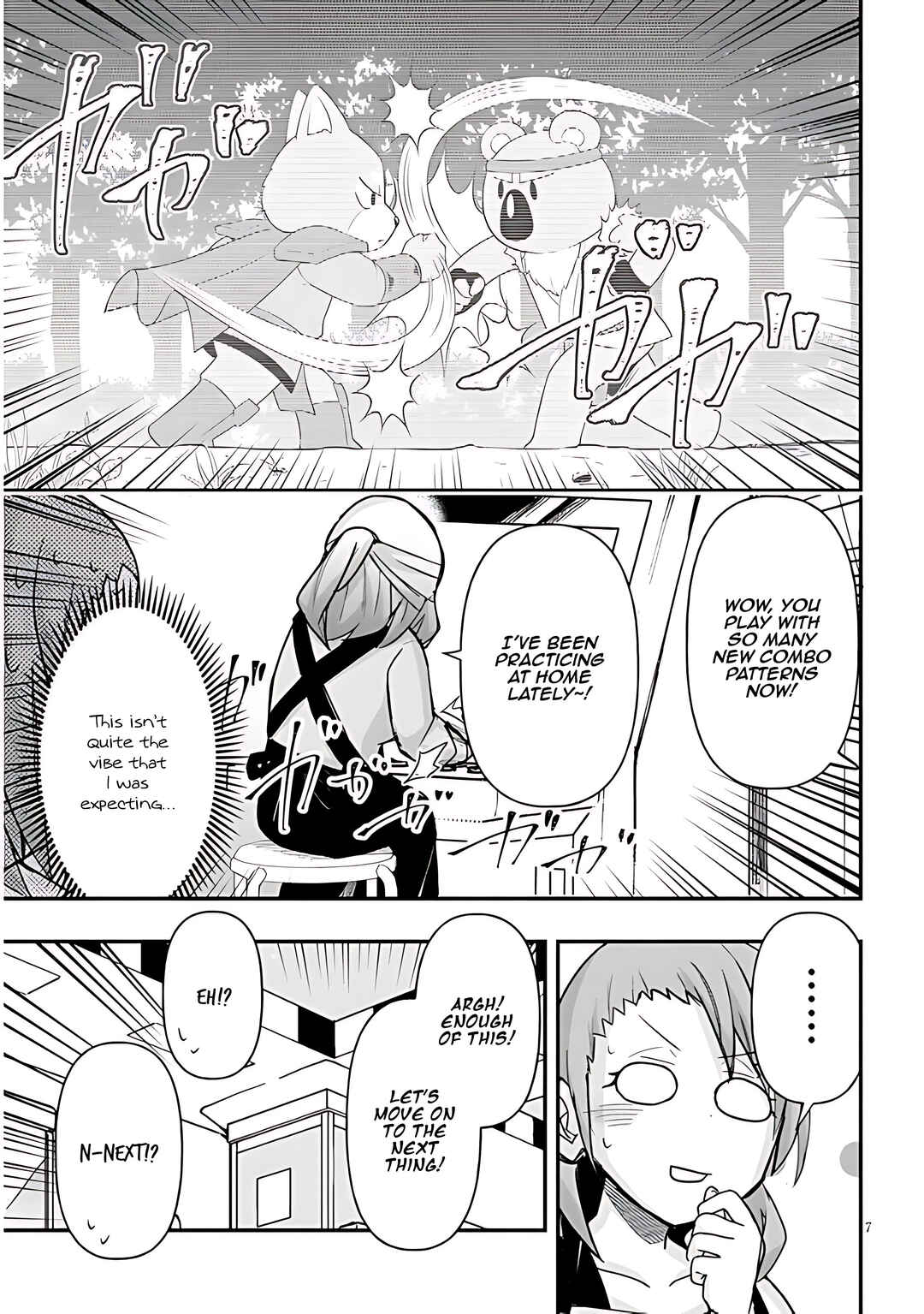 Page 8 Chapter 55 GaCen Shoujo to Ibunka Kouryuu