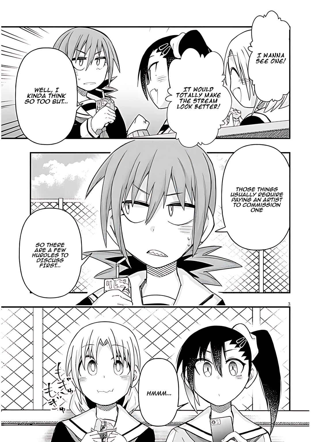 Page 4 Chapter 84 GaCen Shoujo to Ibunka Kouryuu