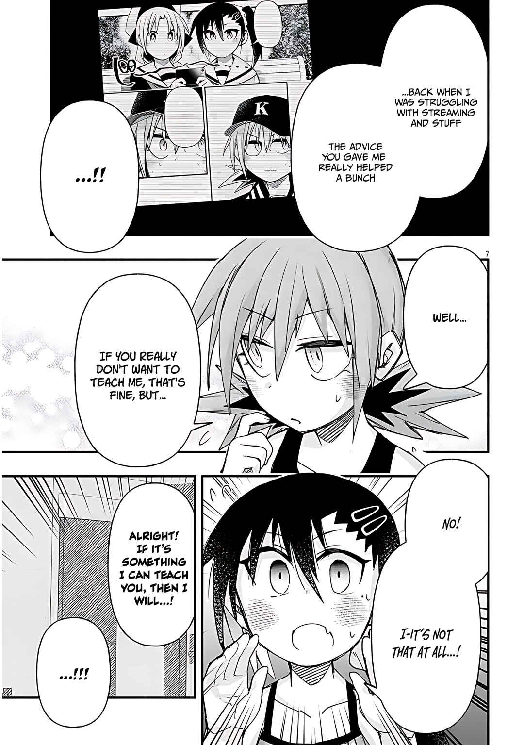 Page 8 Chapter 121 GaCen Shoujo to Ibunka Kouryuu