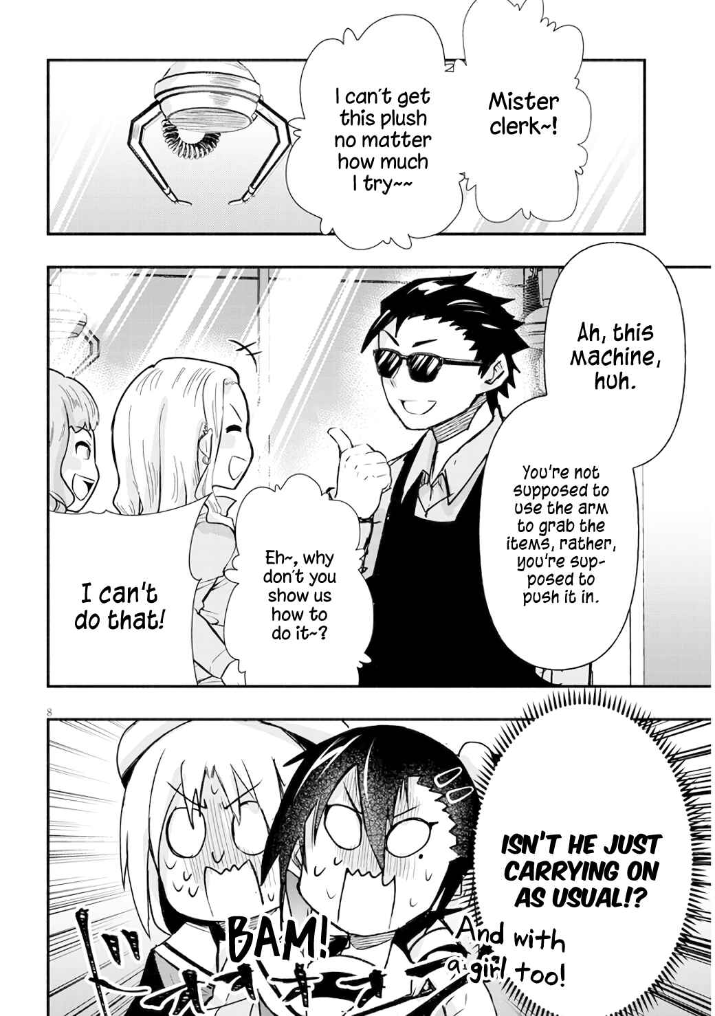 Page 8 Chapter 7 GaCen Shoujo to Ibunka Kouryuu
