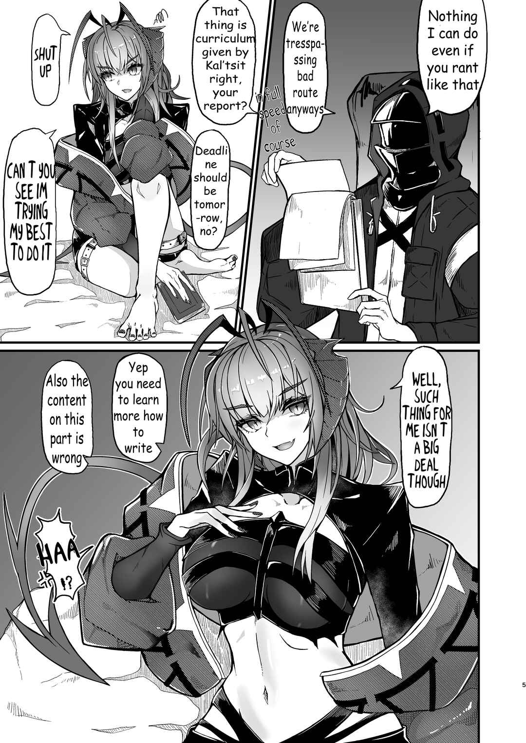Page 5 Chapter 5 Arknights - Im a BAD GIRL5 (Doujinshi)