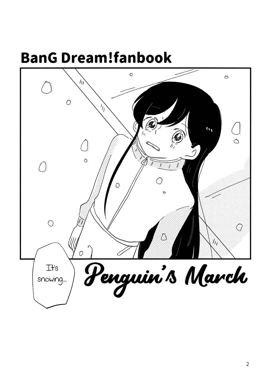 Page 3 Chapter Unknown_698a BanG Dream! - Penguins March (doujinshi)