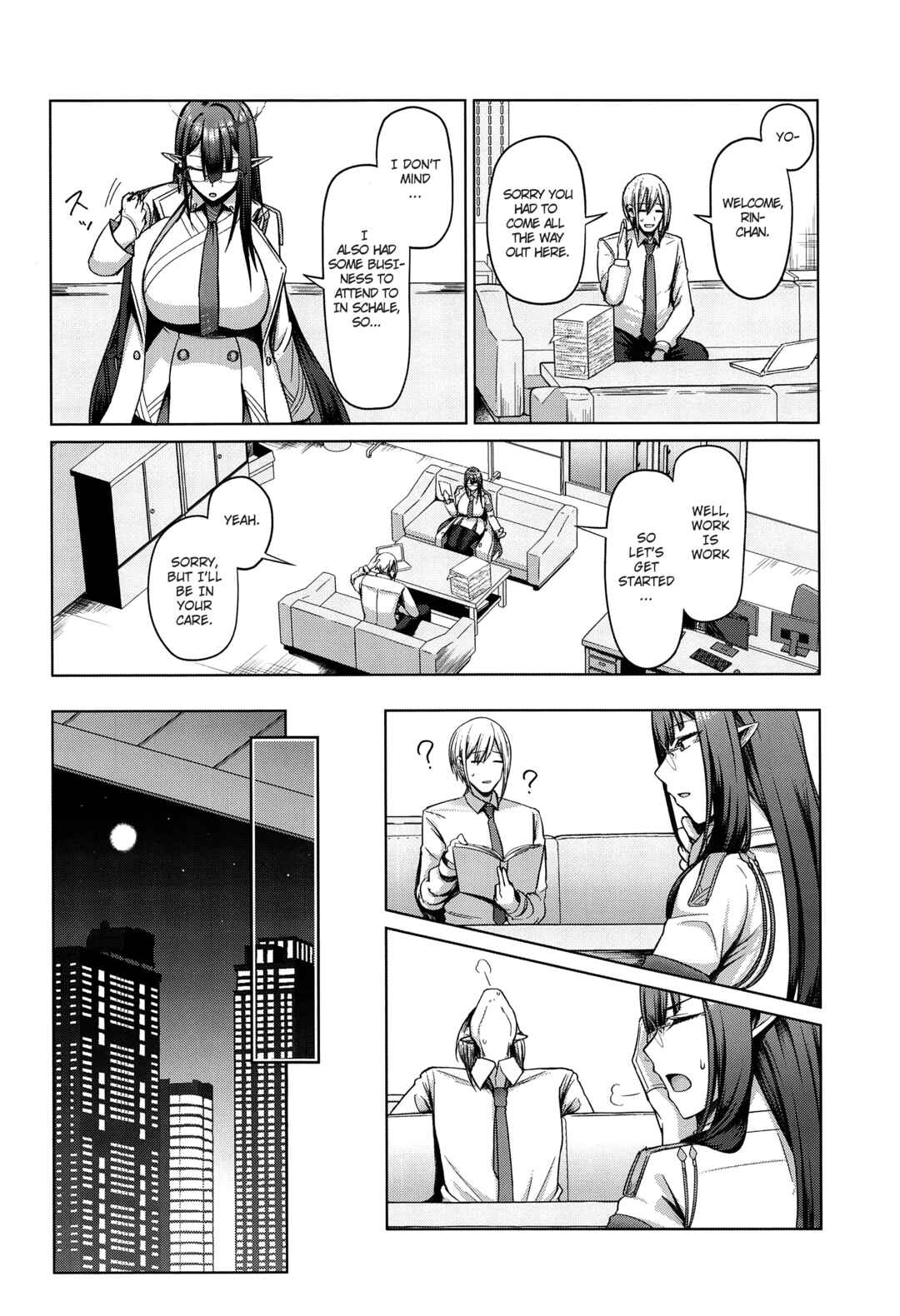 Page 3 Chapter 2 Blue Archive - Shuseki Gyouseikan no Kojin Gyoumu Soushuuhen (Doujinshi)