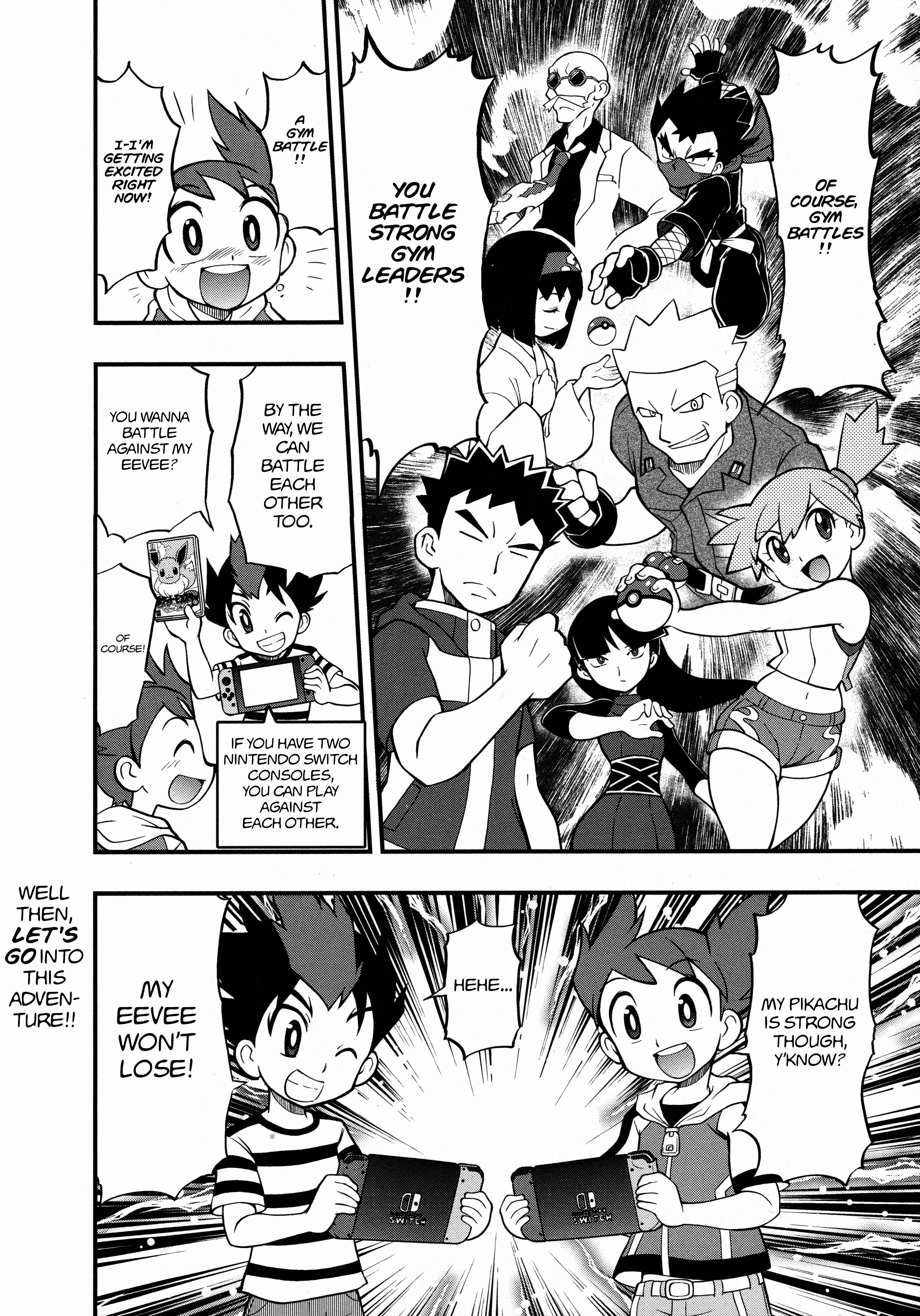 Page 18 Chapter Unknown_8294 Pokémon Lets Go! Pikachu & Lets Go! Eevee: Adventure Start Comic