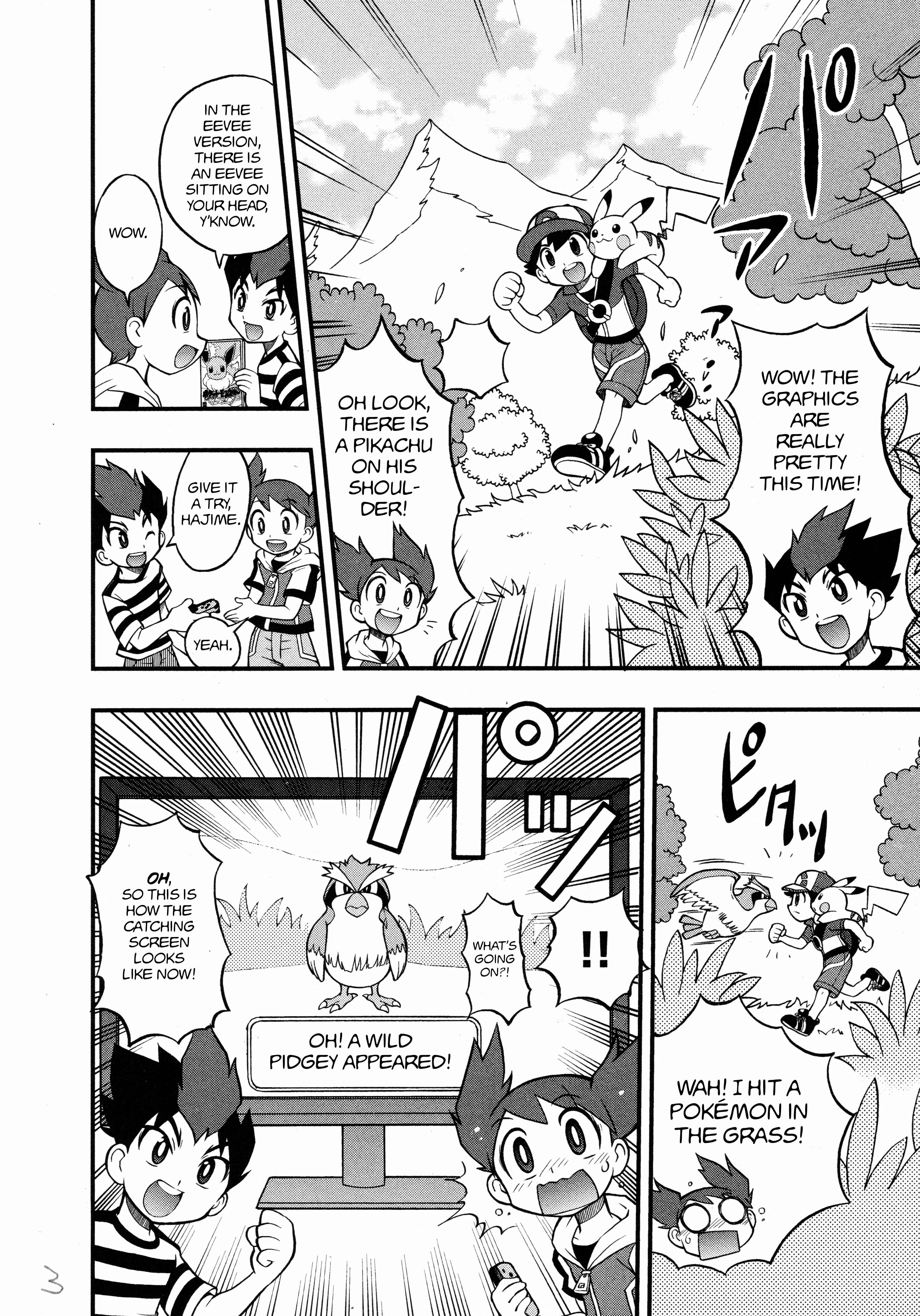 Page 5 Chapter Unknown_8294 Pokémon Lets Go! Pikachu & Lets Go! Eevee: Adventure Start Comic