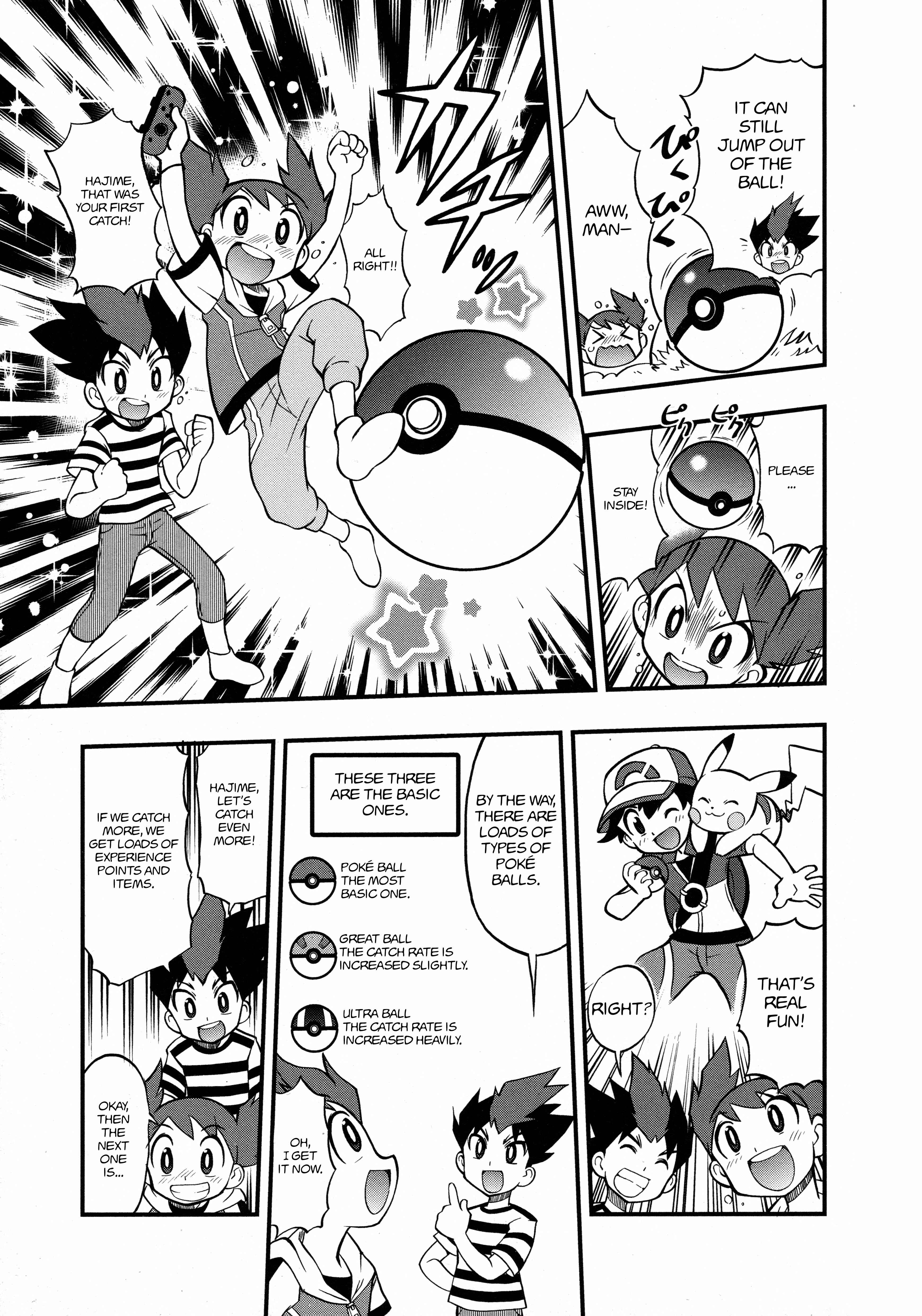 Page 8 Chapter Unknown_8294 Pokémon Lets Go! Pikachu & Lets Go! Eevee: Adventure Start Comic