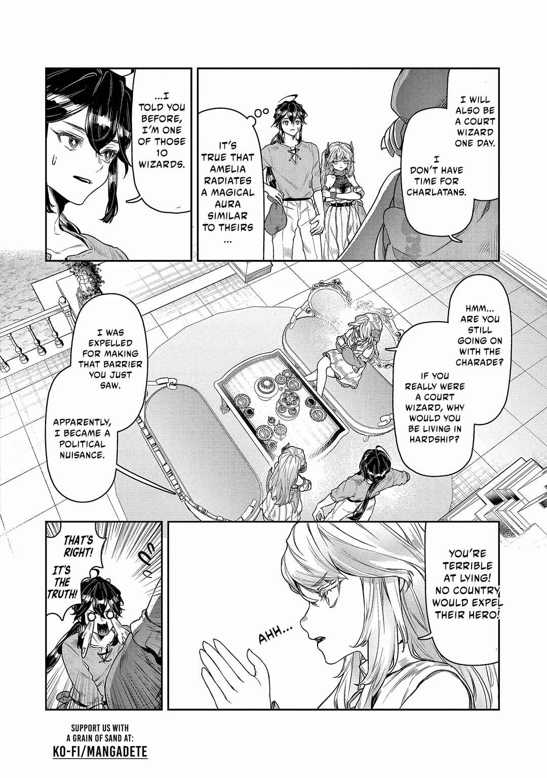 Page 23 Chapter 2 Kuni ni Saikyou no Barrier wo Hattara Heiwa ni Narisugite Tsuihousaremashita ~Ore no Mahou ga Yabasugite, Bijo to Mazoku ni Kakomarerun da ga!?~