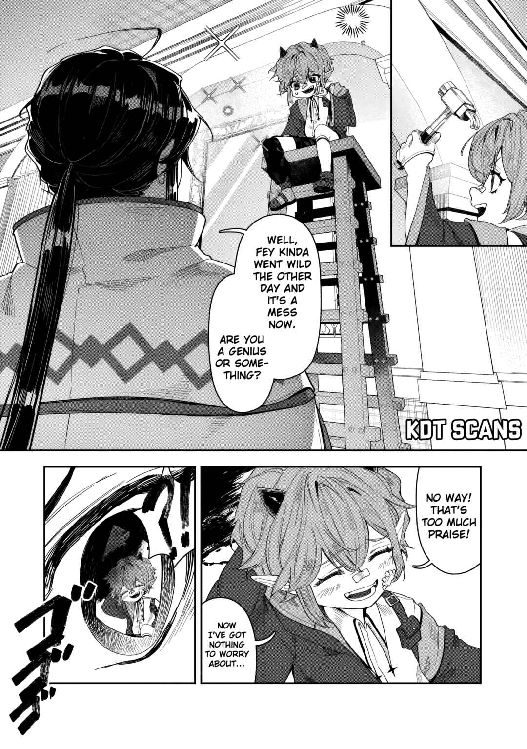 Page 25 Chapter 12 Kuni ni Saikyou no Barrier wo Hattara Heiwa ni Narisugite Tsuihousaremashita ~Ore no Mahou ga Yabasugite, Bijo to Mazoku ni Kakomarerun da ga!?~