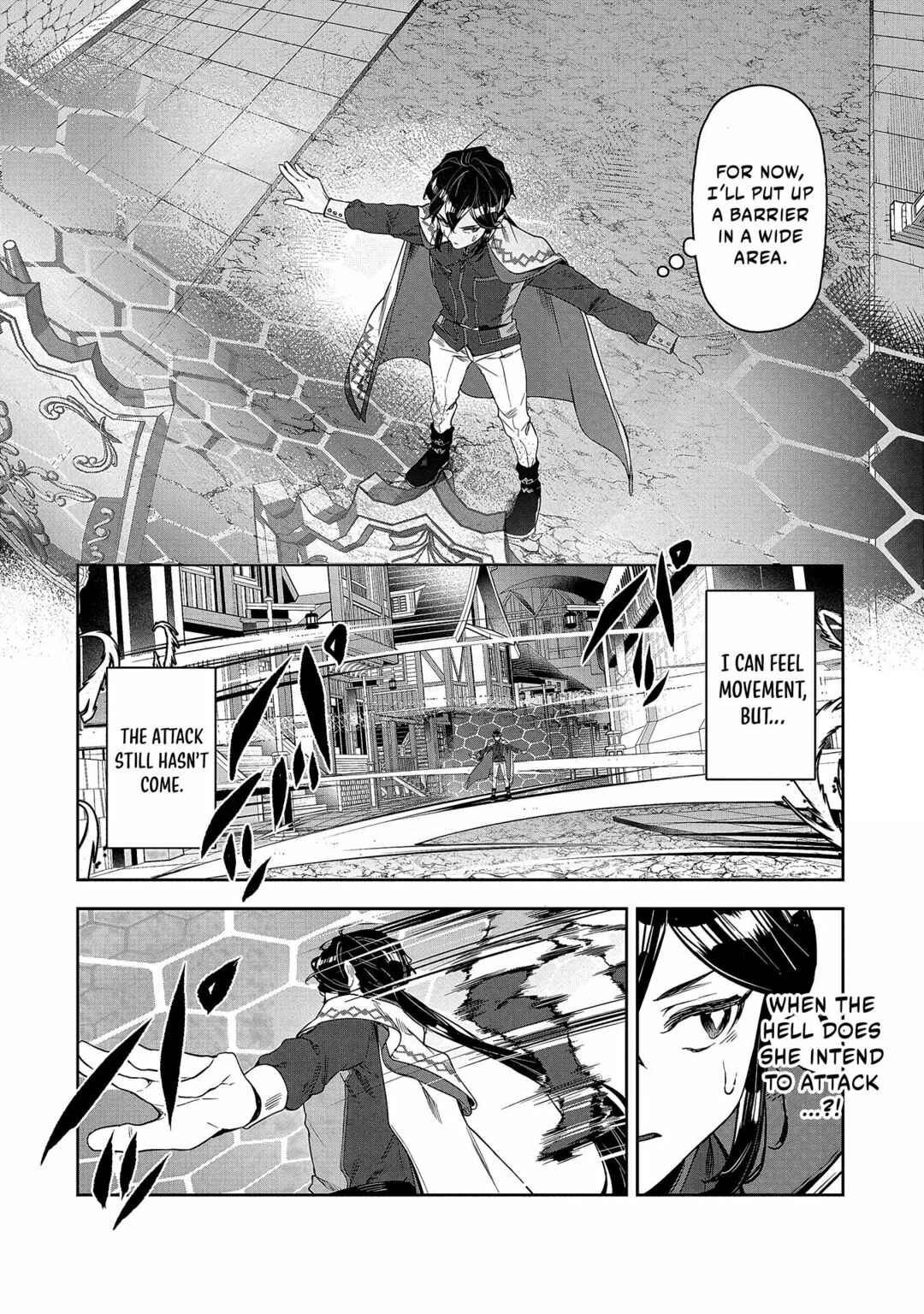 Page 22 Chapter 4 Kuni ni Saikyou no Barrier wo Hattara Heiwa ni Narisugite Tsuihousaremashita ~Ore no Mahou ga Yabasugite, Bijo to Mazoku ni Kakomarerun da ga!?~