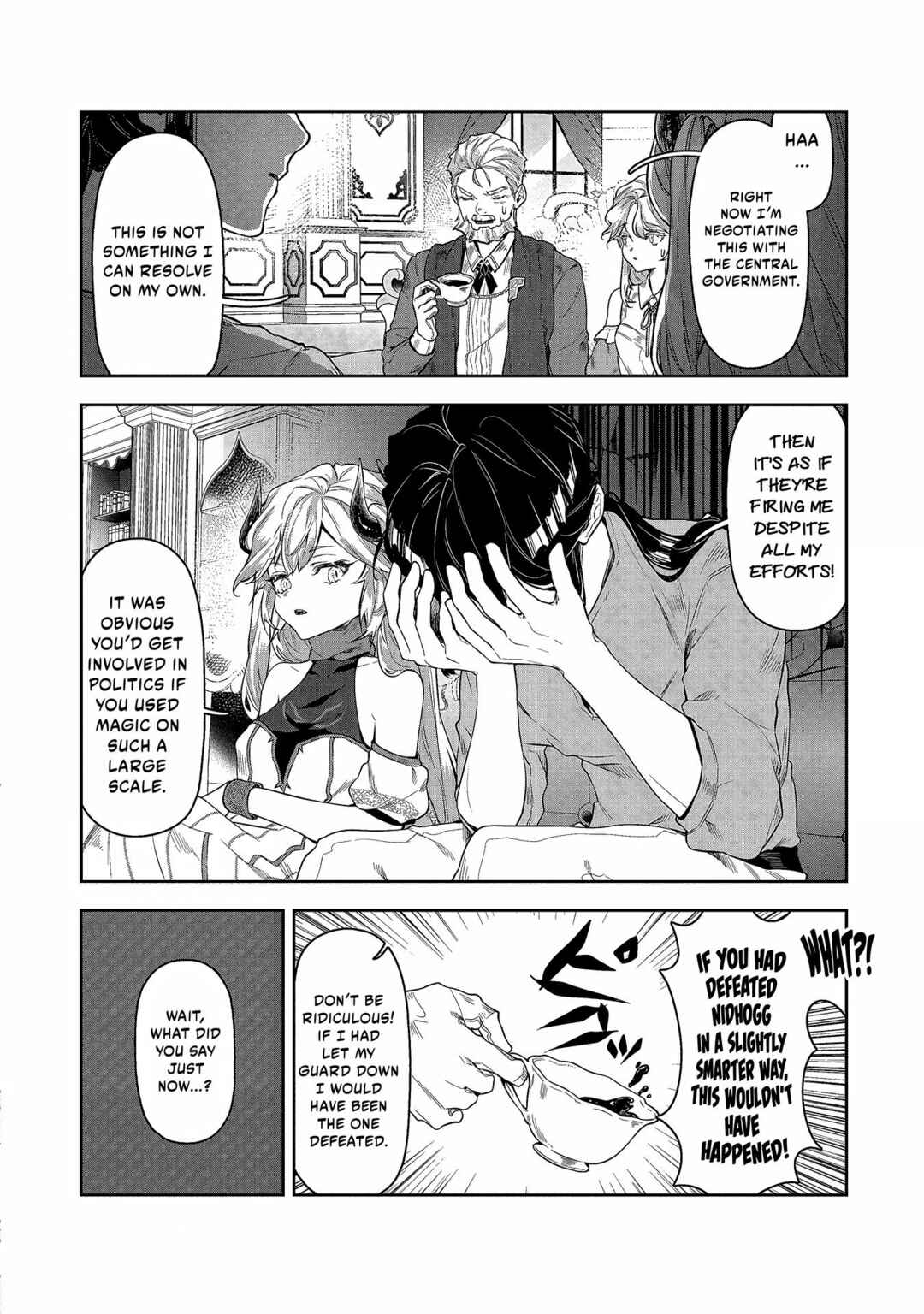 Page 5 Chapter 4 Kuni ni Saikyou no Barrier wo Hattara Heiwa ni Narisugite Tsuihousaremashita ~Ore no Mahou ga Yabasugite, Bijo to Mazoku ni Kakomarerun da ga!?~
