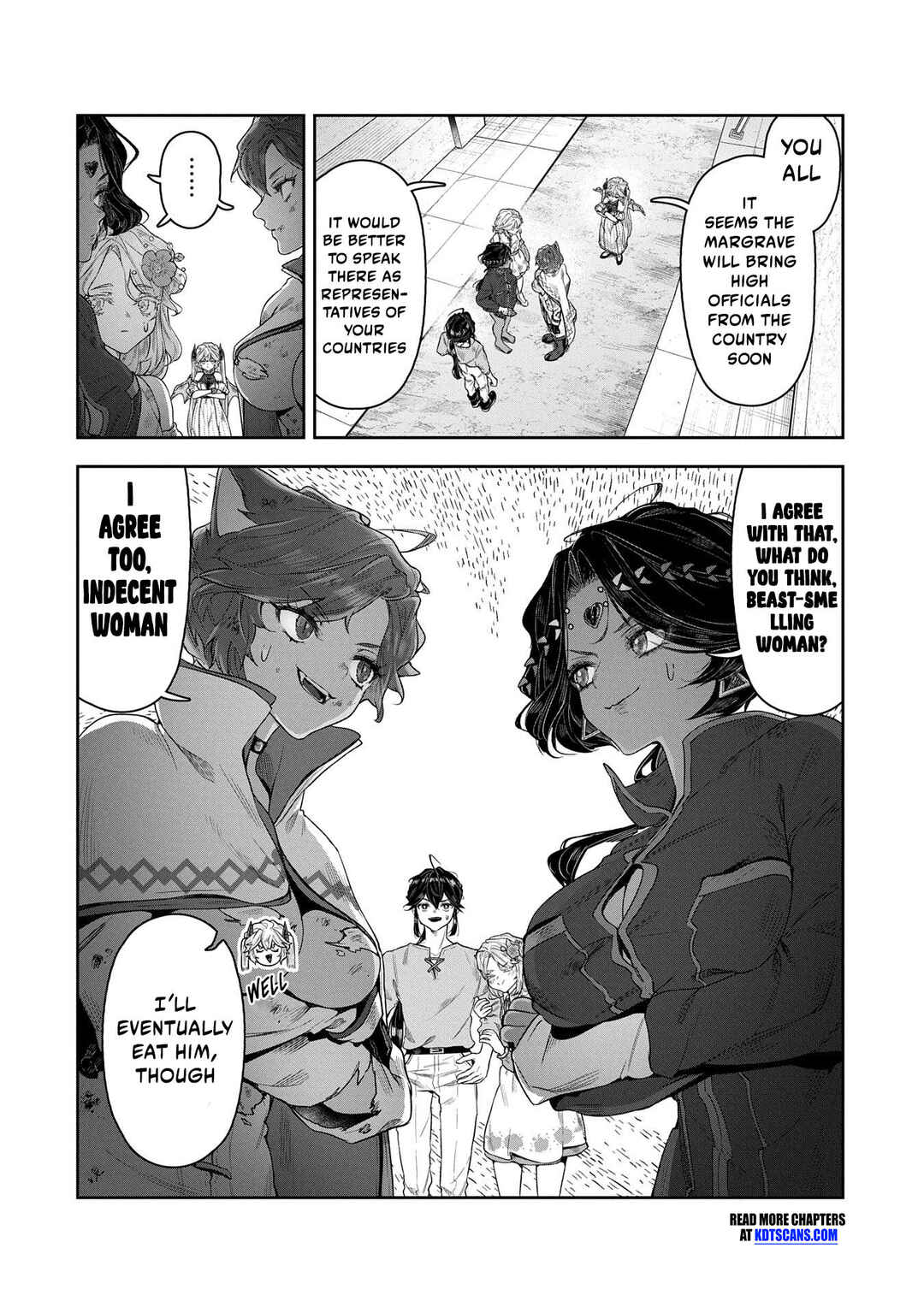 Page 27 Chapter 5 Kuni ni Saikyou no Barrier wo Hattara Heiwa ni Narisugite Tsuihousaremashita ~Ore no Mahou ga Yabasugite, Bijo to Mazoku ni Kakomarerun da ga!?~